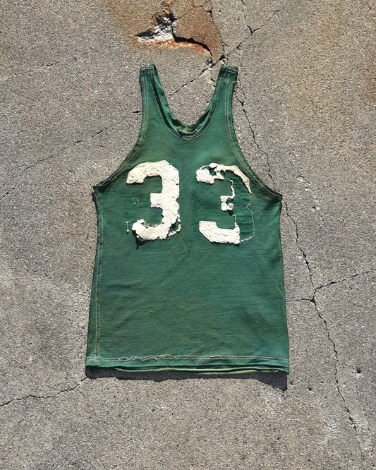 1950s Thrashed and Faded Basketball Jersey
