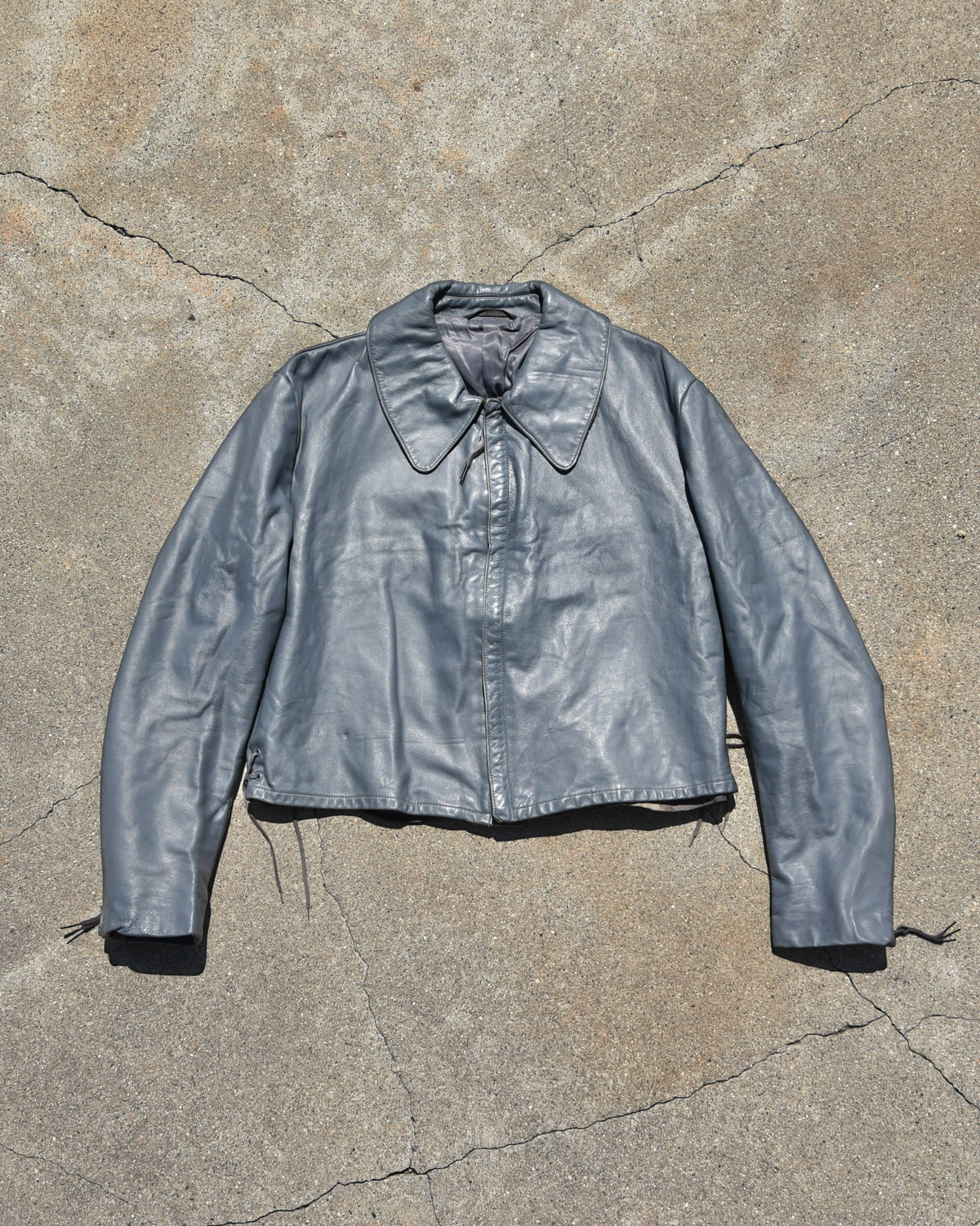 1970s German Submarine Leather Jacket
