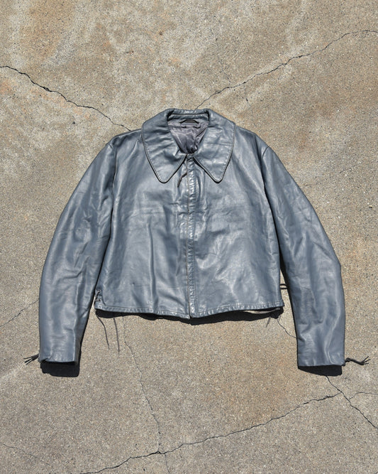 1970s German Submarine Leather Jacket