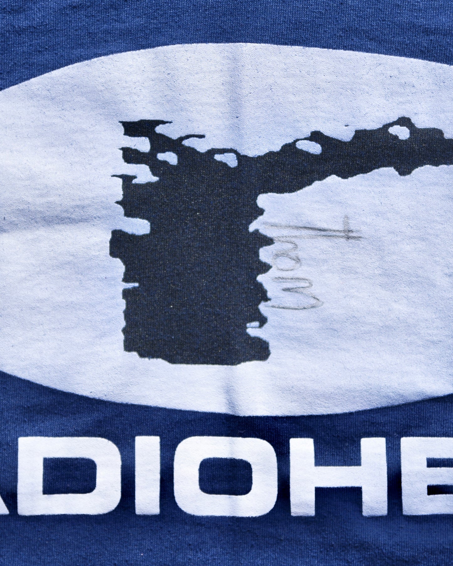 1995 Radiohead The Bends Tour Ringer Tshirt Signed by Thom Yorke