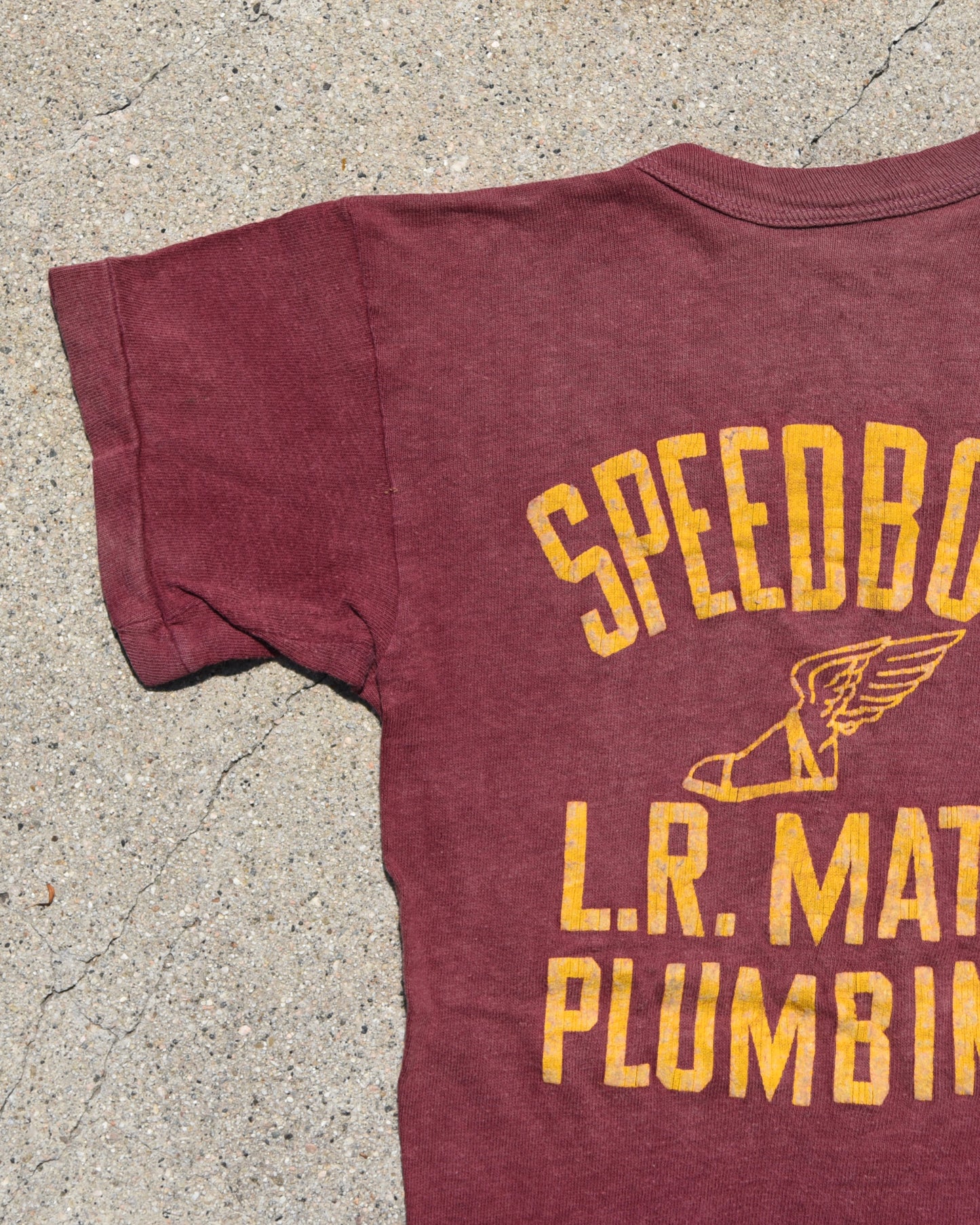 1950s Speedboys Plumbing Femme Tshirt