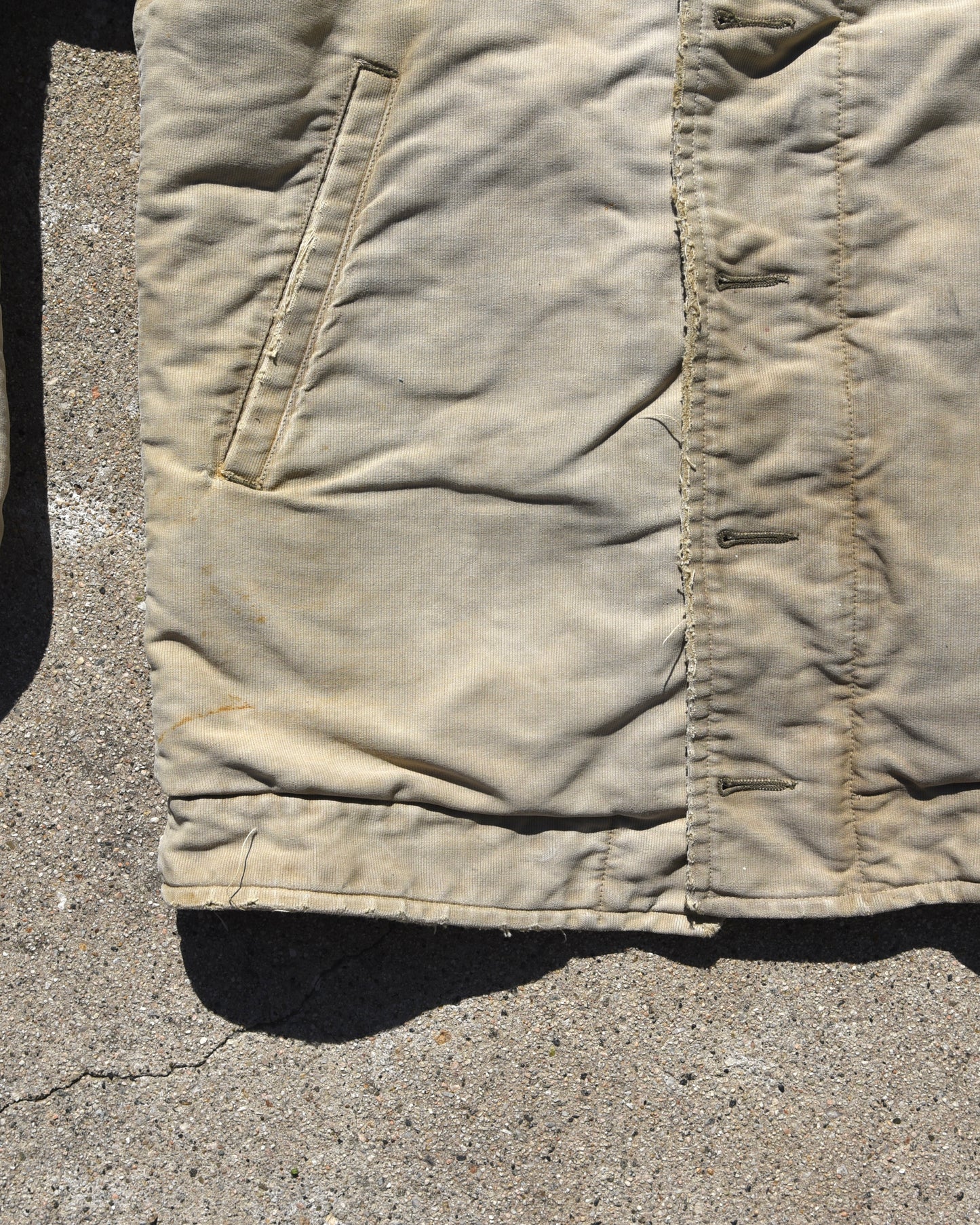 1950s Thrashed US Navy N1 Deck Jacket