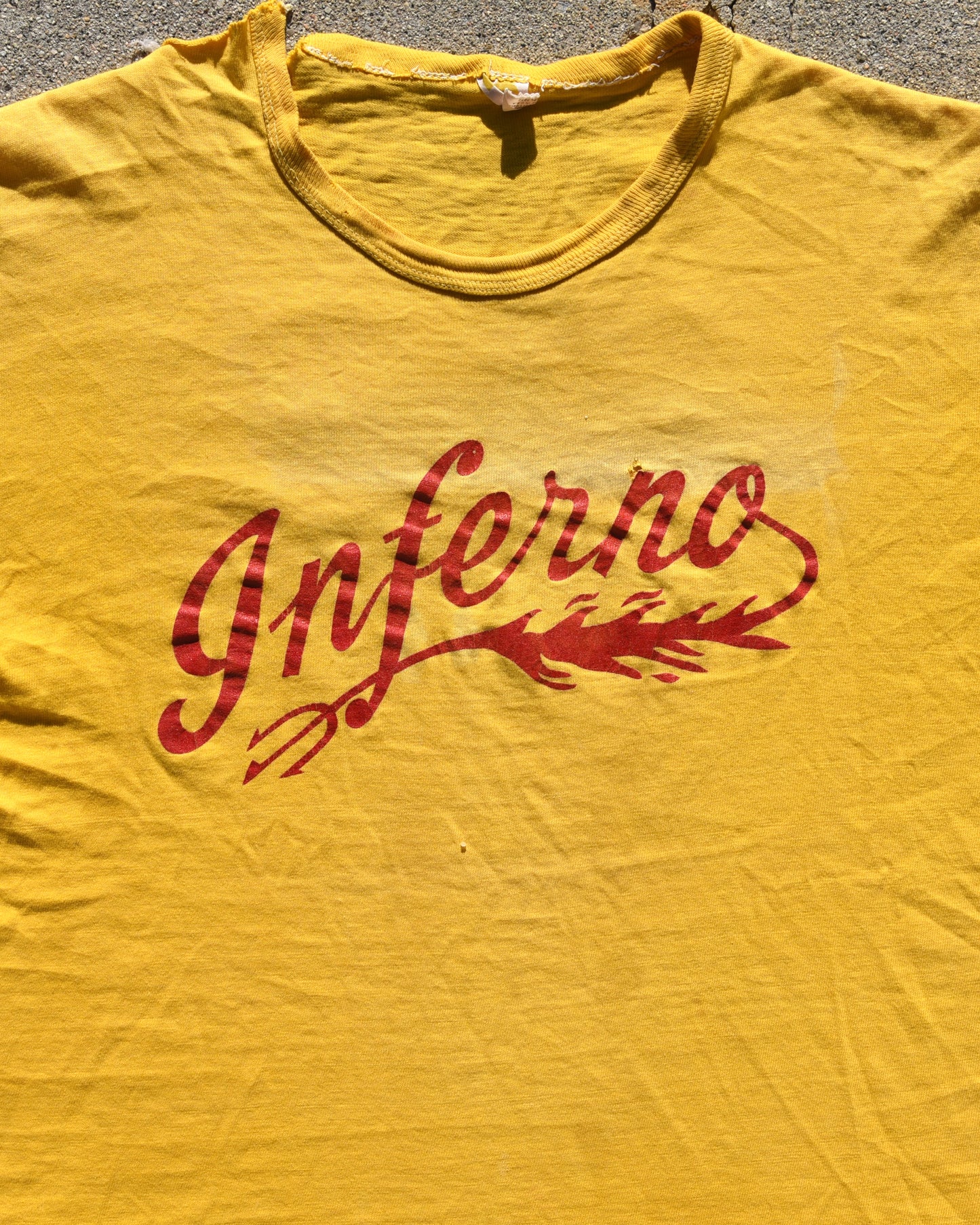 1960s Sun Faded Inferno Tshirt