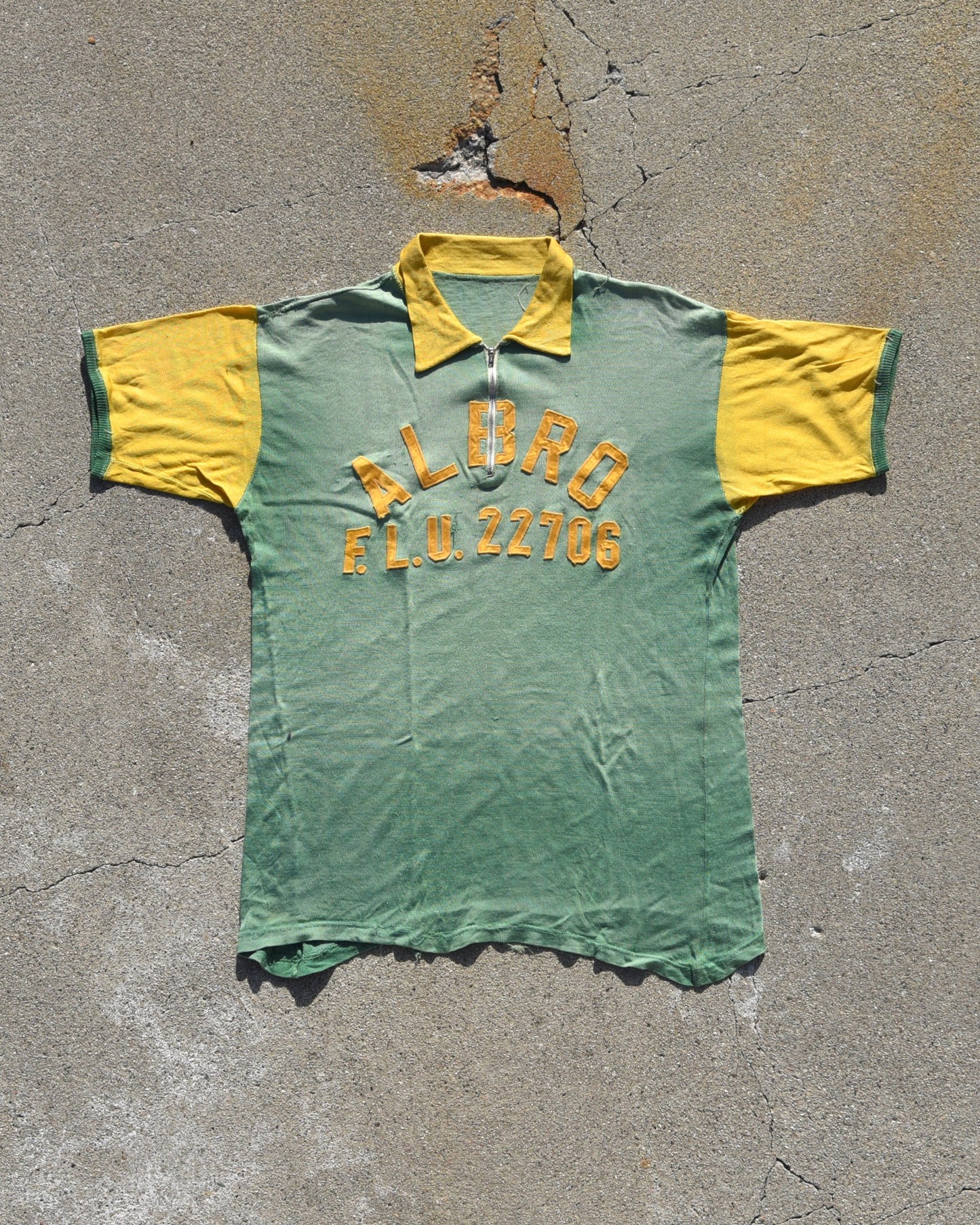 1950s Sun Faded Albro Durene Jersey