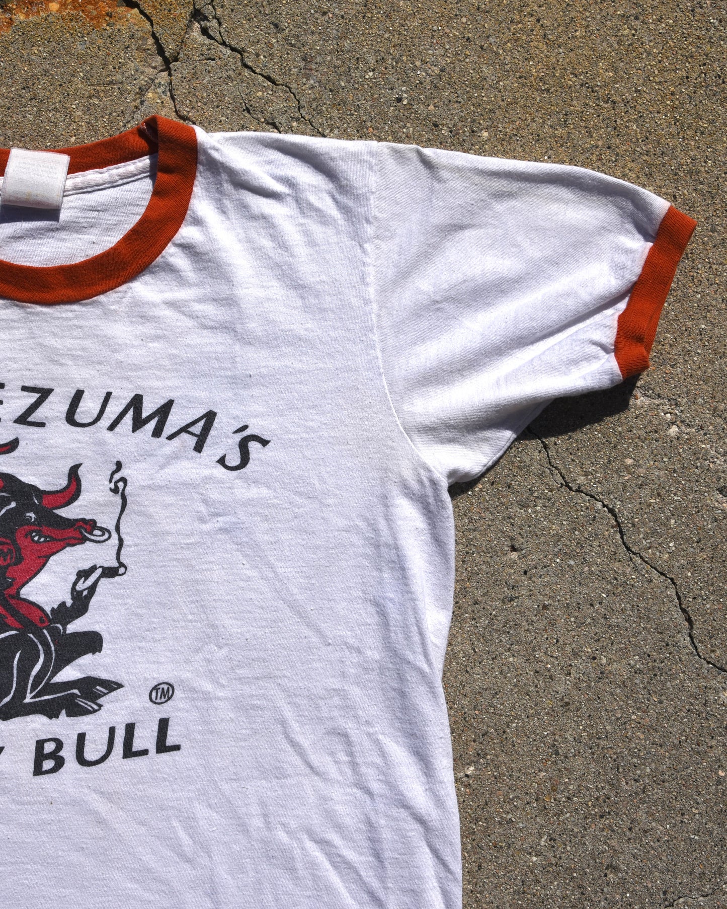 1980s Montezuma’s Horny Bull Ringer Tshirt