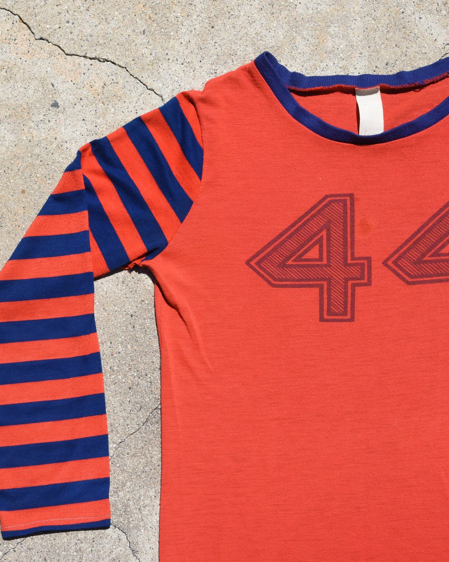 1960s Cotton Striped Jersey