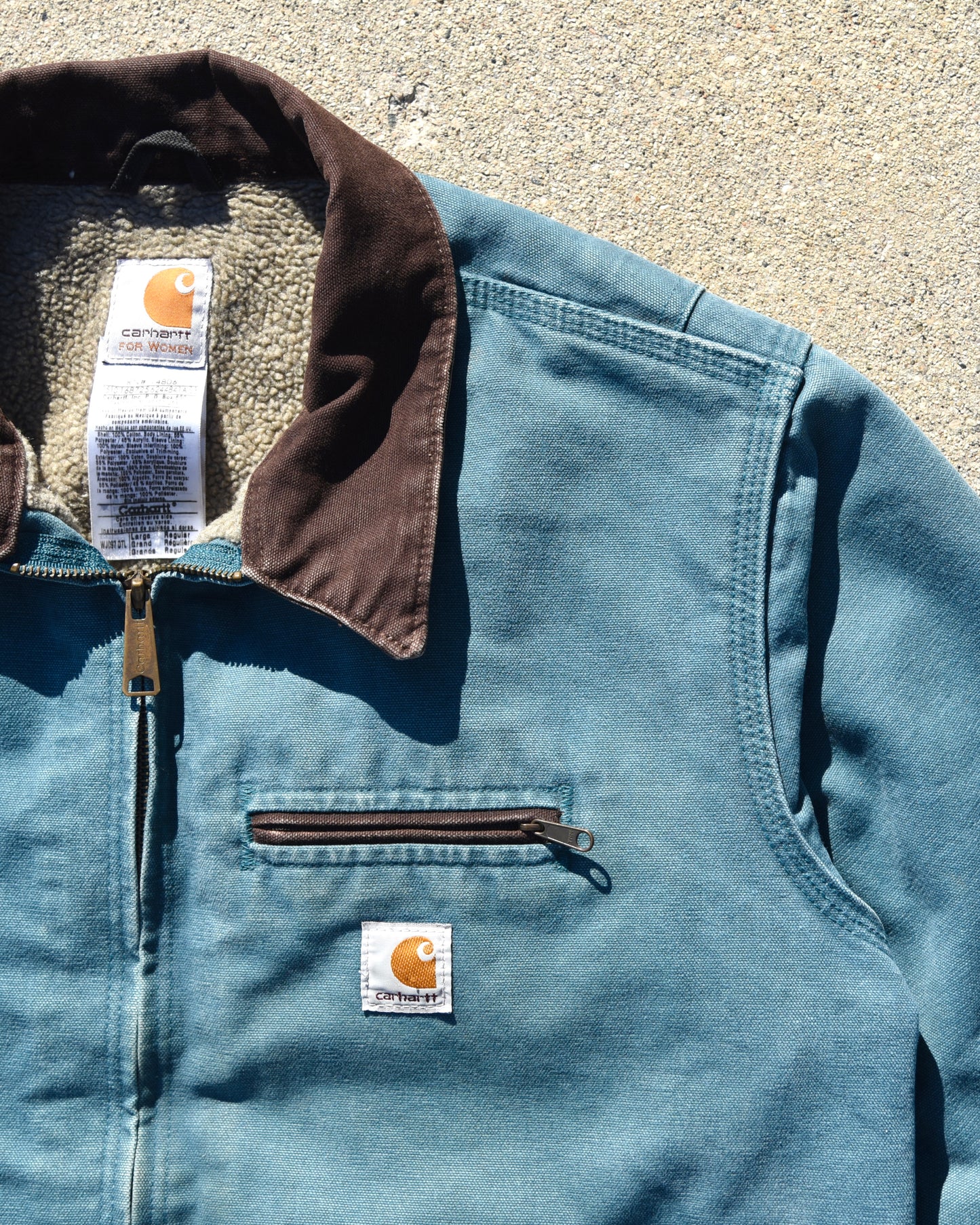 Carhartt Detroit Jacket WJ097 DTL Size Large