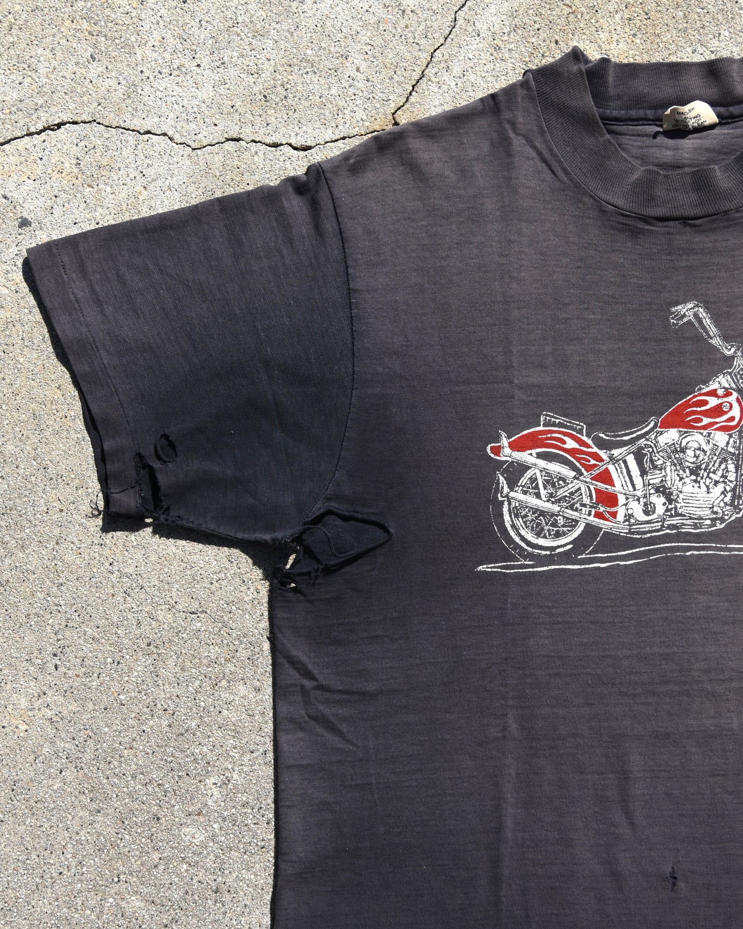 1980s Sun Faded Harley Davidson Tshirt