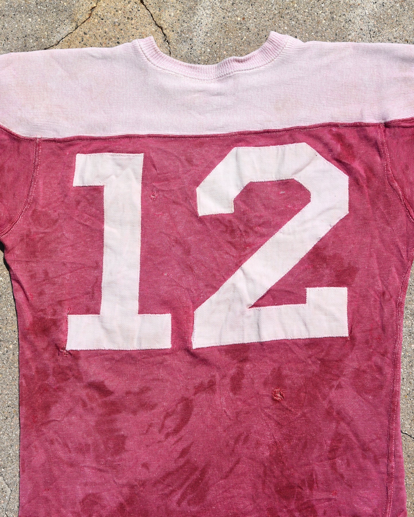 1950s Sun Faded Durene Football Jersey