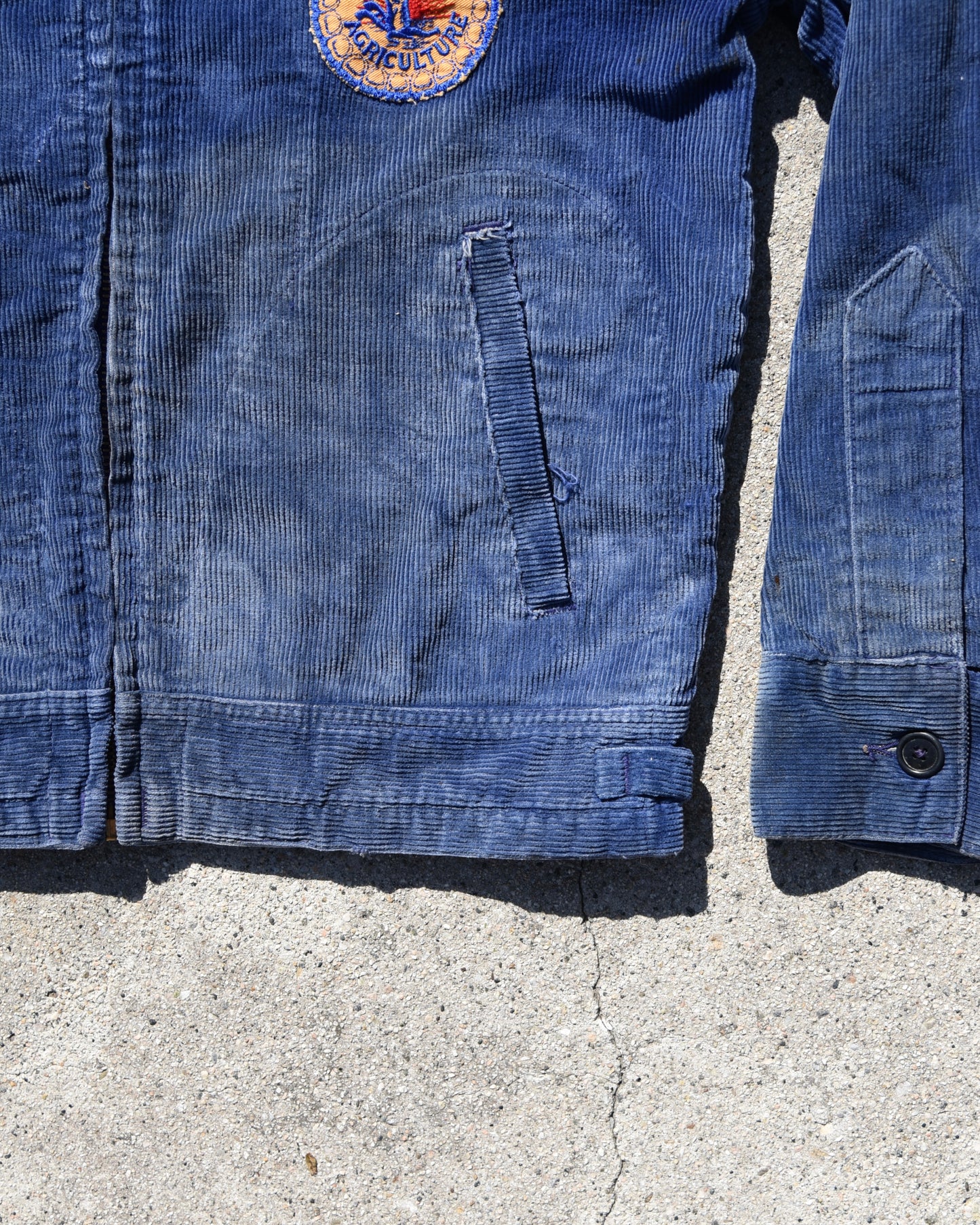 1960s Sun Faded FFA Jacket Talon Zip