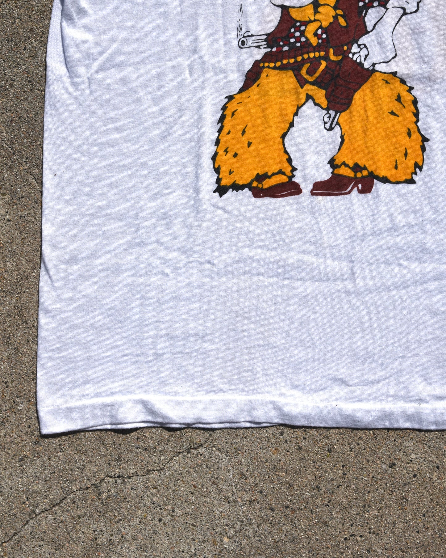 1970s Cowboy Ringer Tshirt