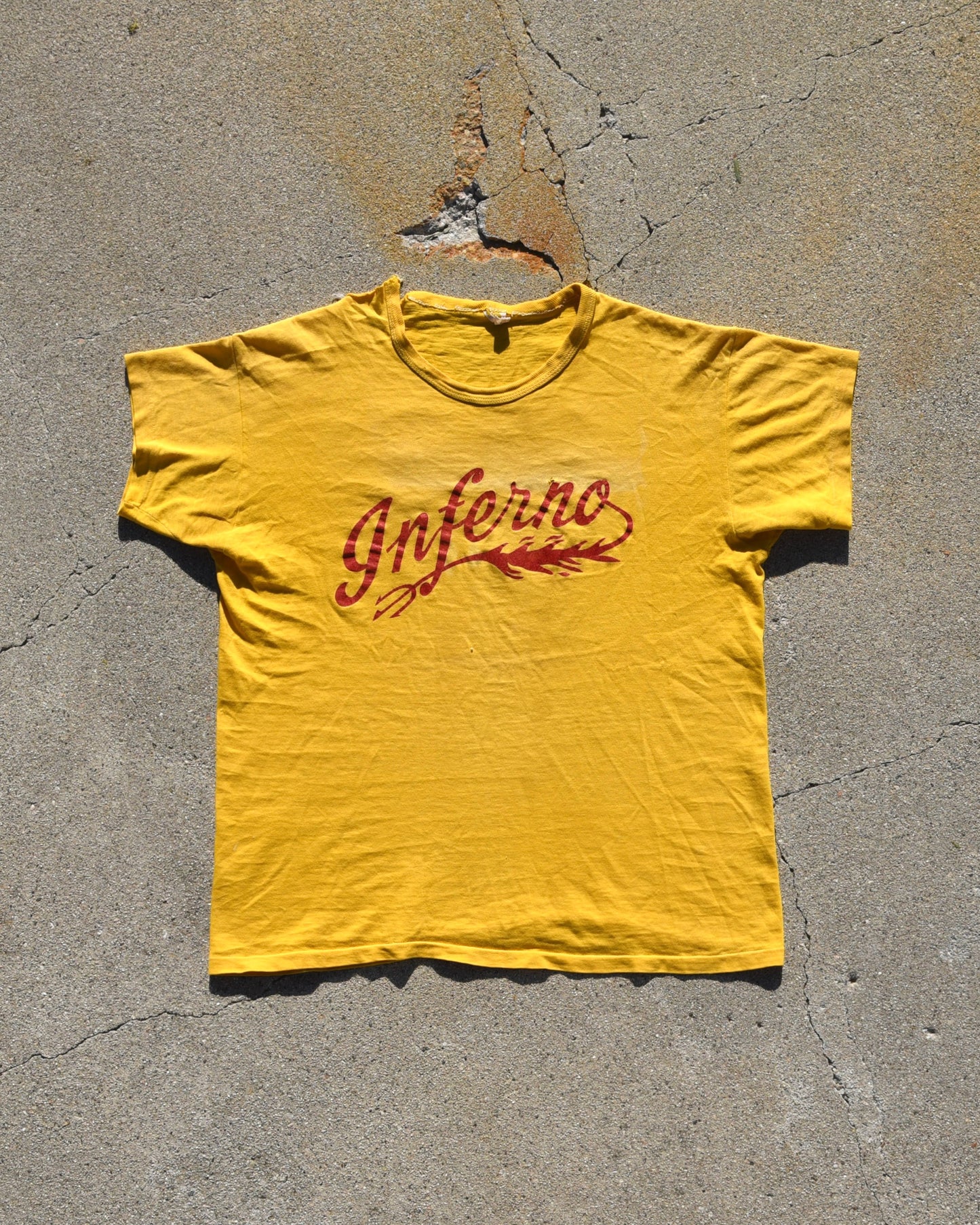 1960s Sun Faded Inferno Tshirt