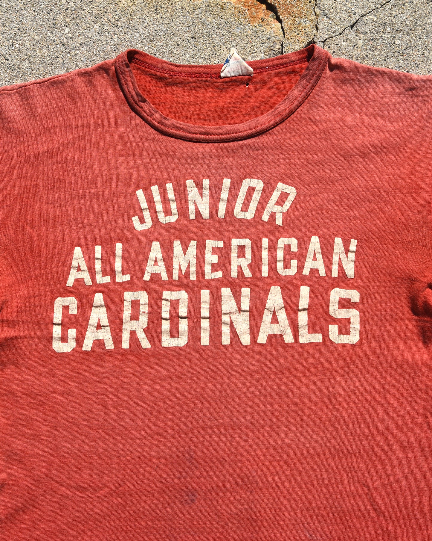 1950s Sun Faded Junior All American Cardinals Tshirt