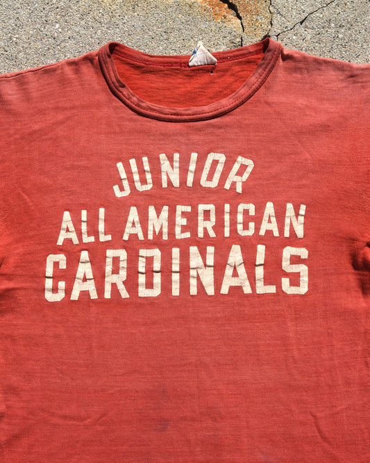 1950s Sun Faded Junior All American Cardinals Tshirt