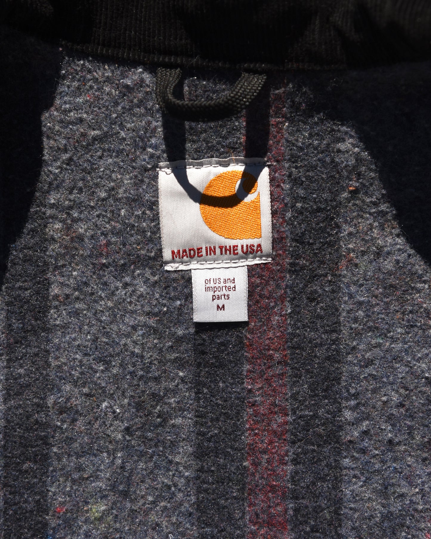 Carhartt J001 BLK Detroit Jacket - Medium