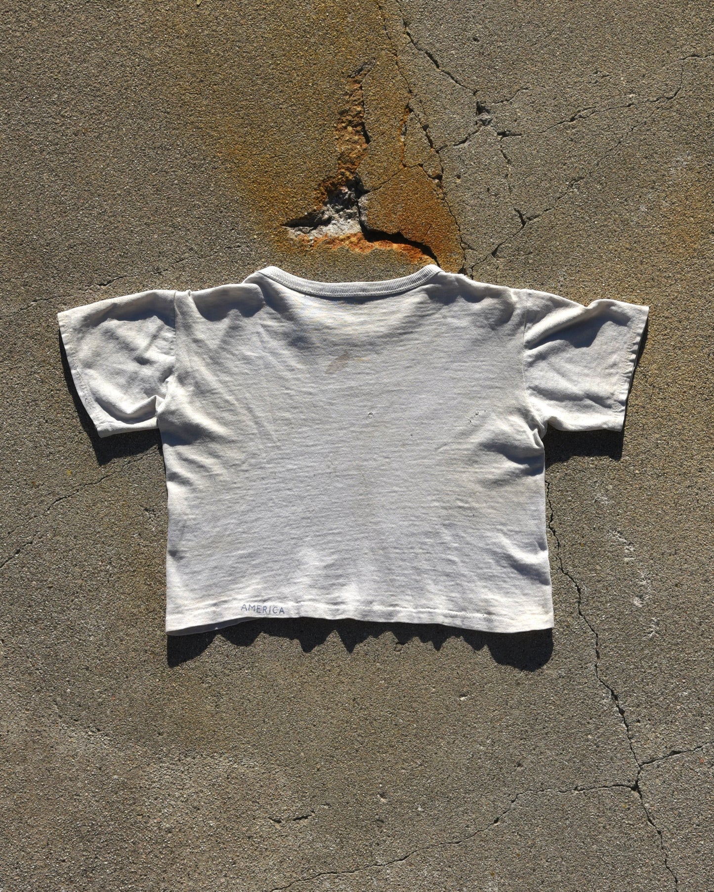 1950s Hand Stenciled Baby Tshirt