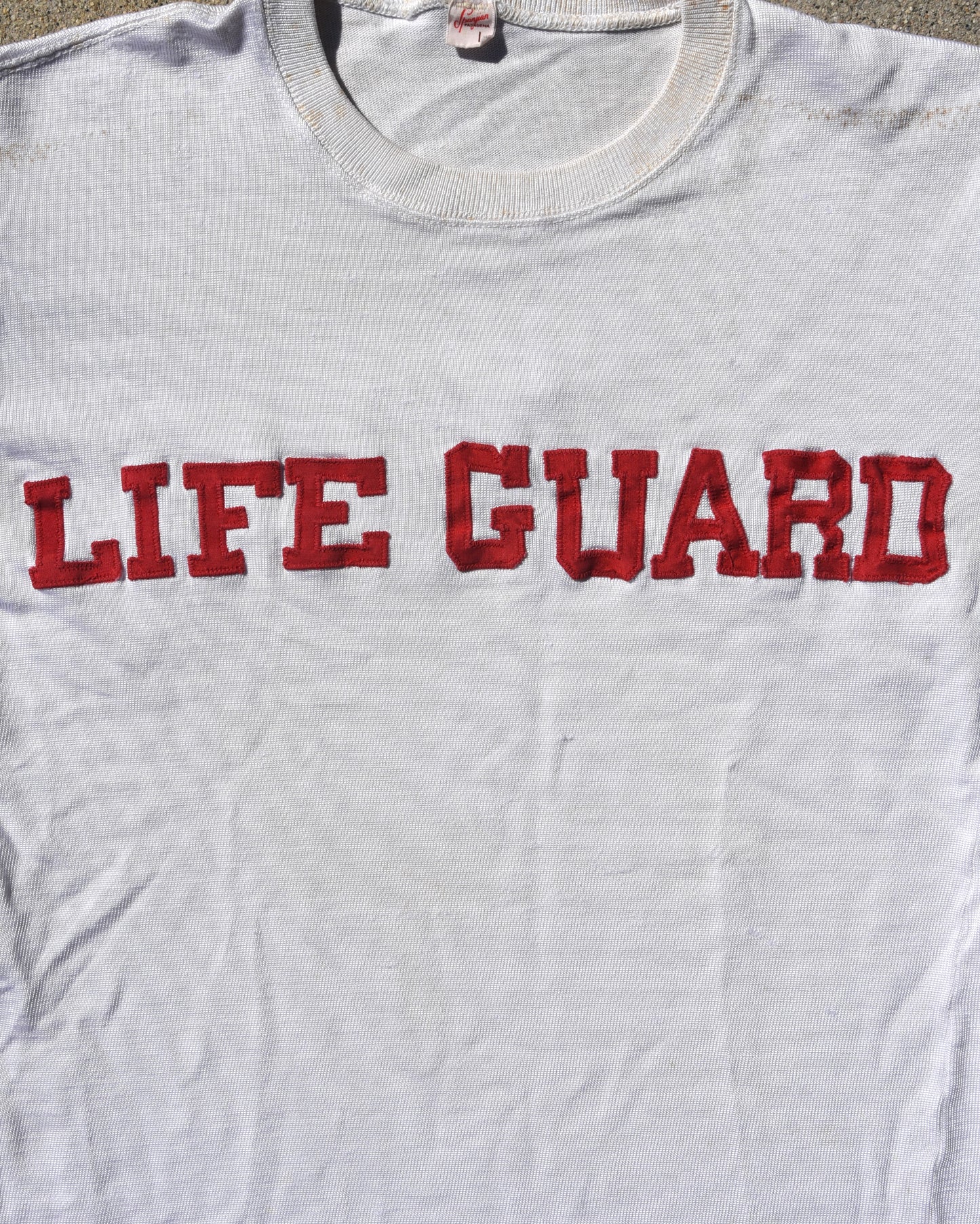 1950s Life Guard / Coral Casino Durene Jersey