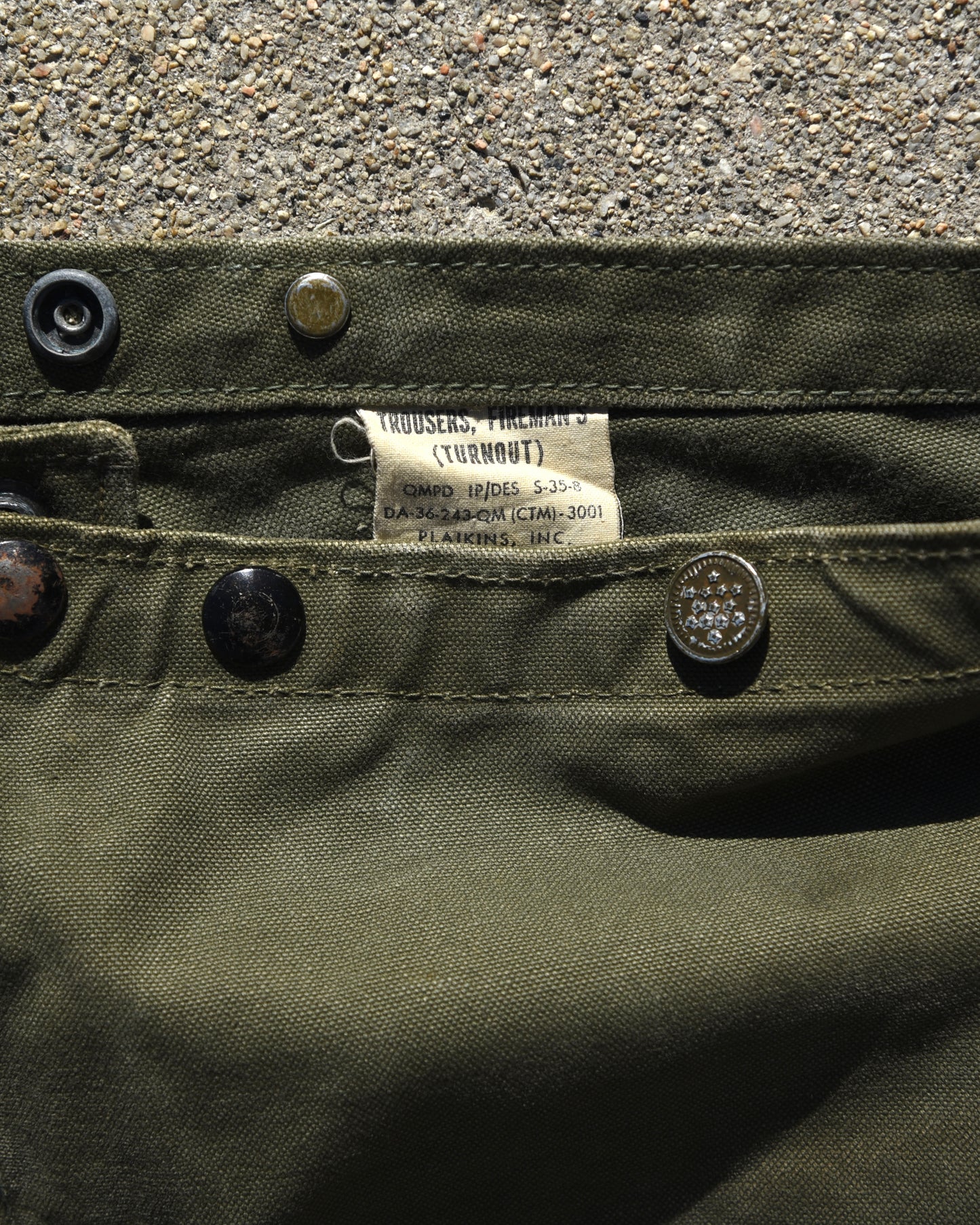 1950s Fireman Turnout Pants