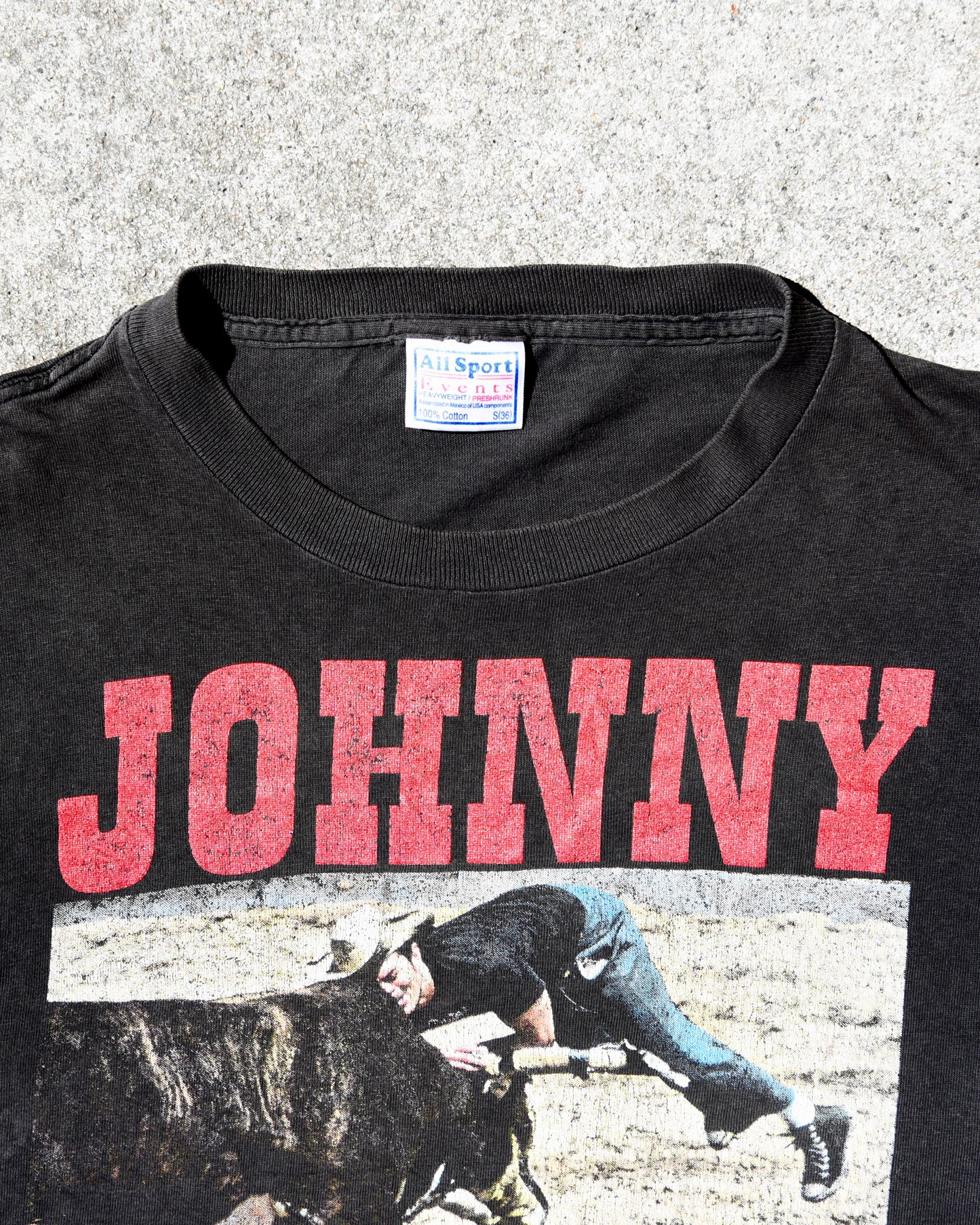 Jackass MTV Johnny Knoxville All Sport Single Stitch Tshirt