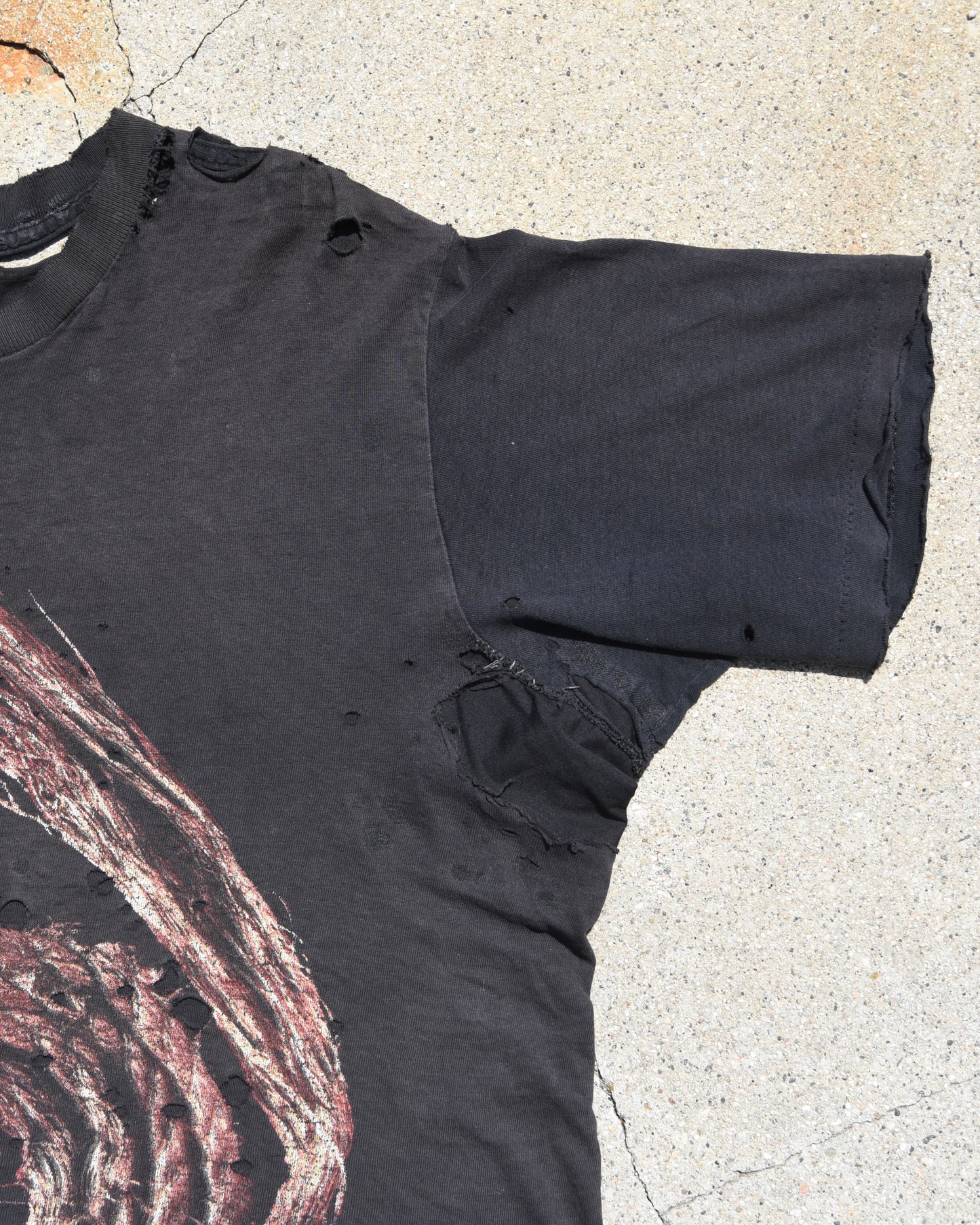 1995 Thrashed and Repaired Nine Inch Nails Further Down The Spiral Tshirt