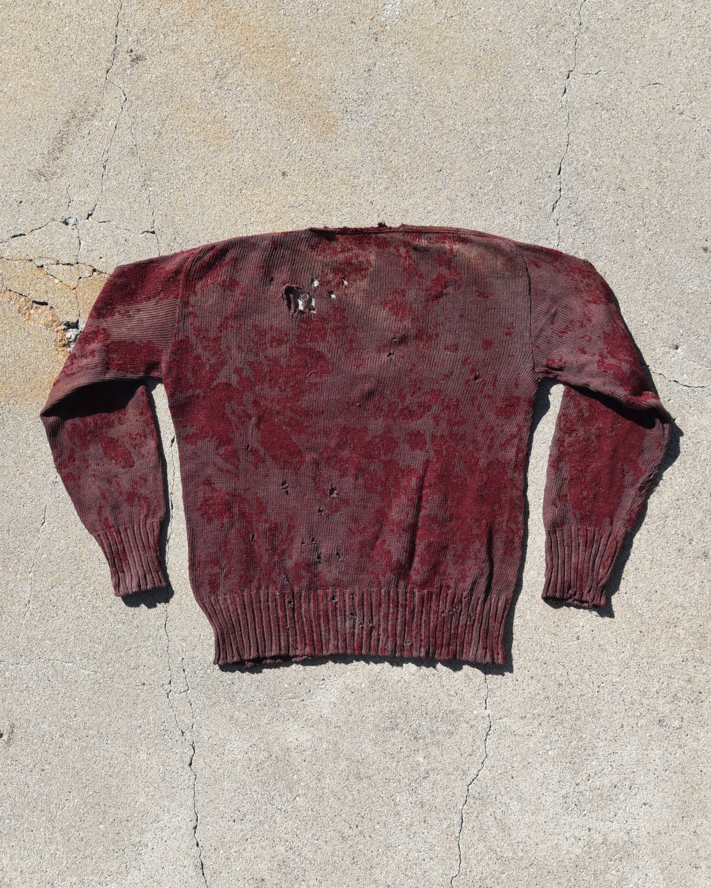 1940s Wool Knit Sweatshirt