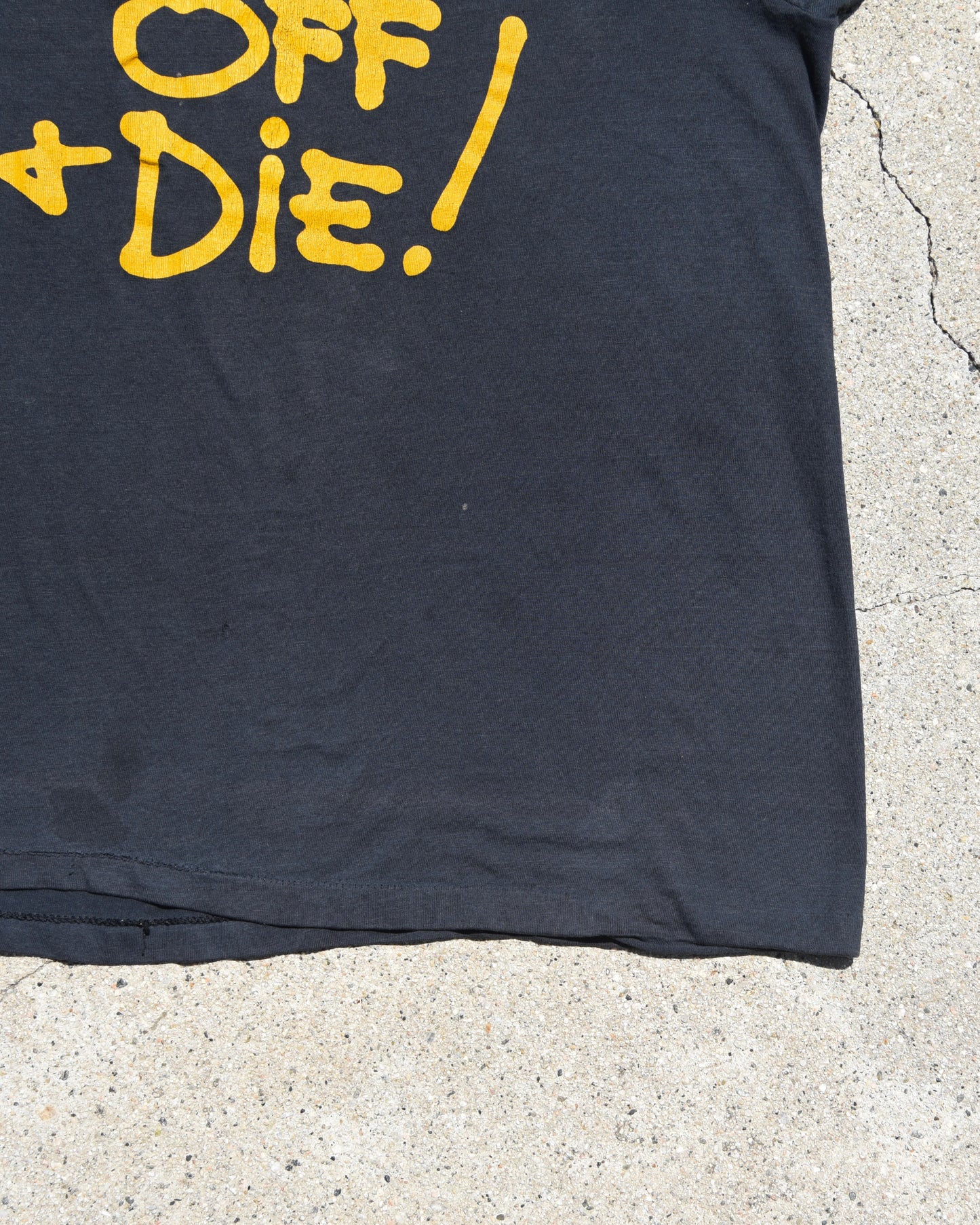 1970s Fuck Off & Die! Tshirt