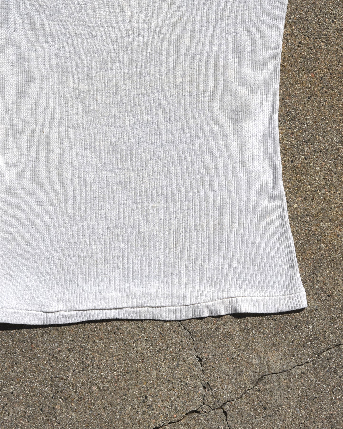 1960s Drop da Gun, Louie! Stenciled Tank Top