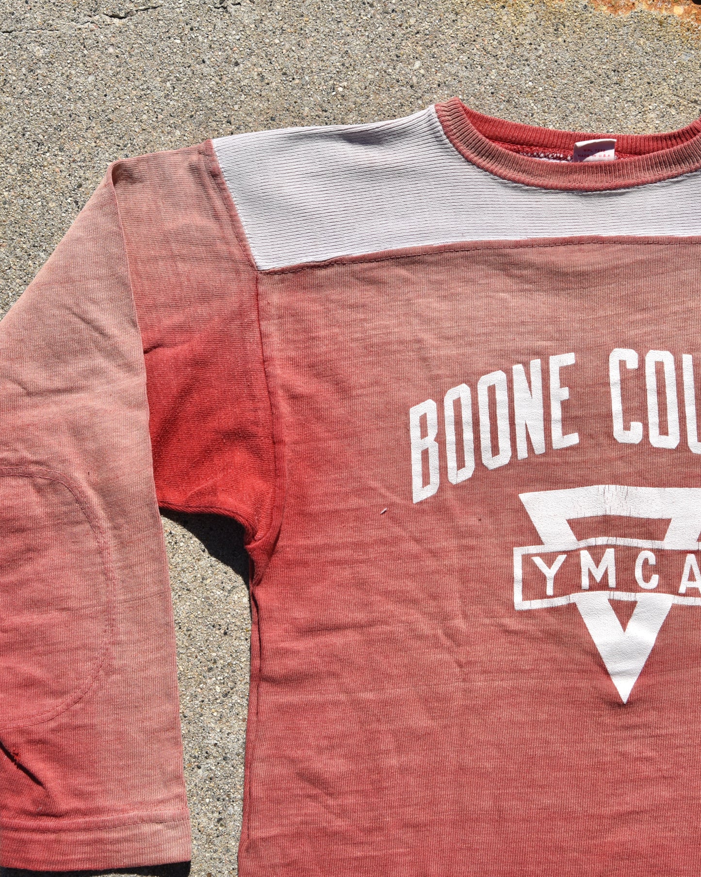 1950s Sun Faded Boone County YMCA Jersey