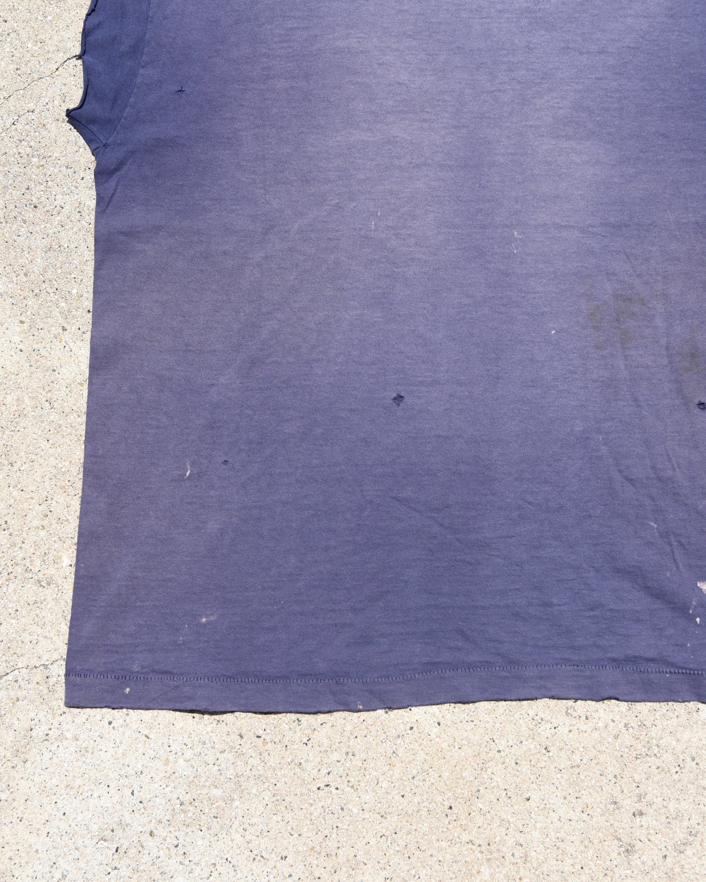 1990s Thrashed and Sun Faded Baseball Cutoff Tshirt