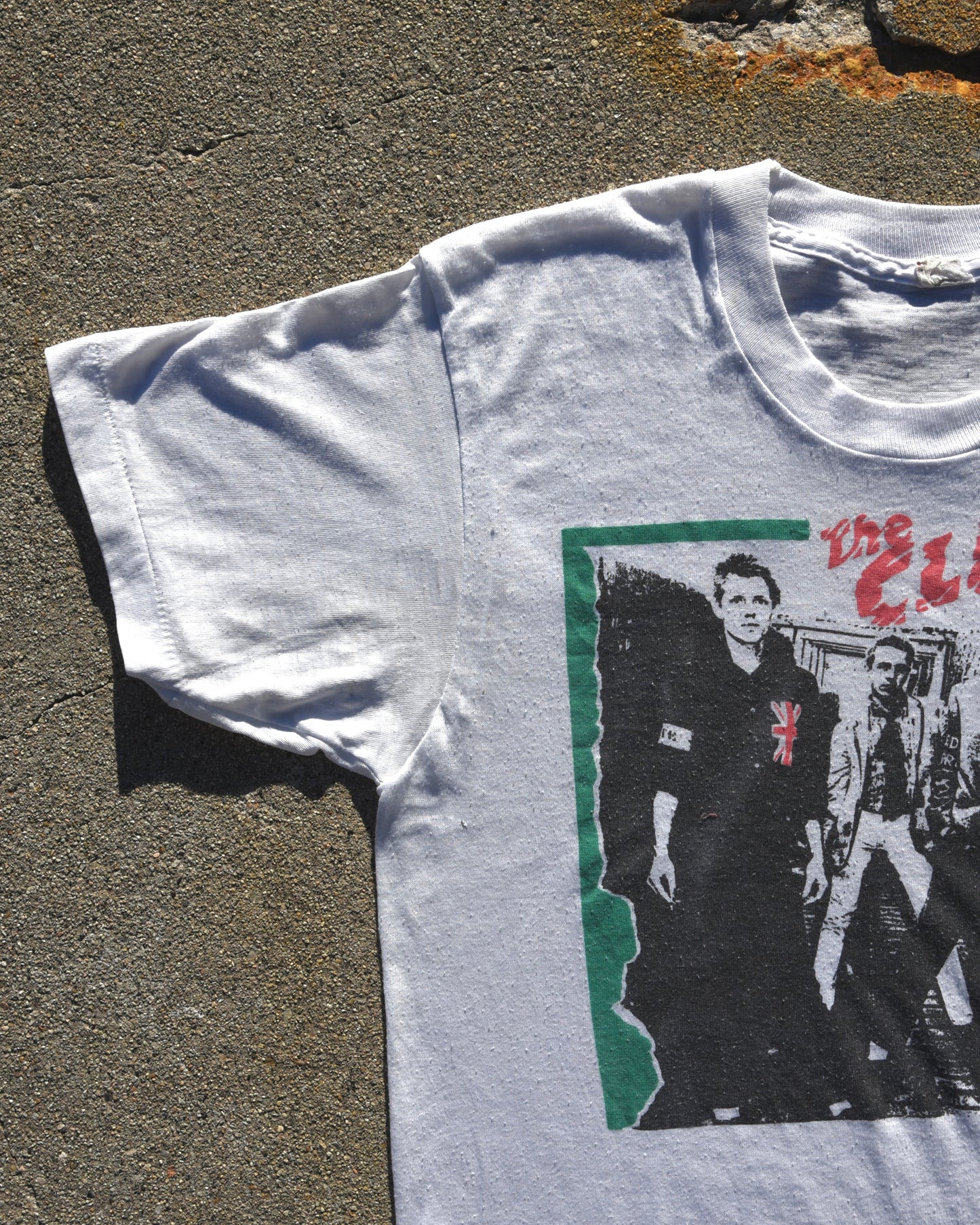 1980s The Clash Band Tshirt