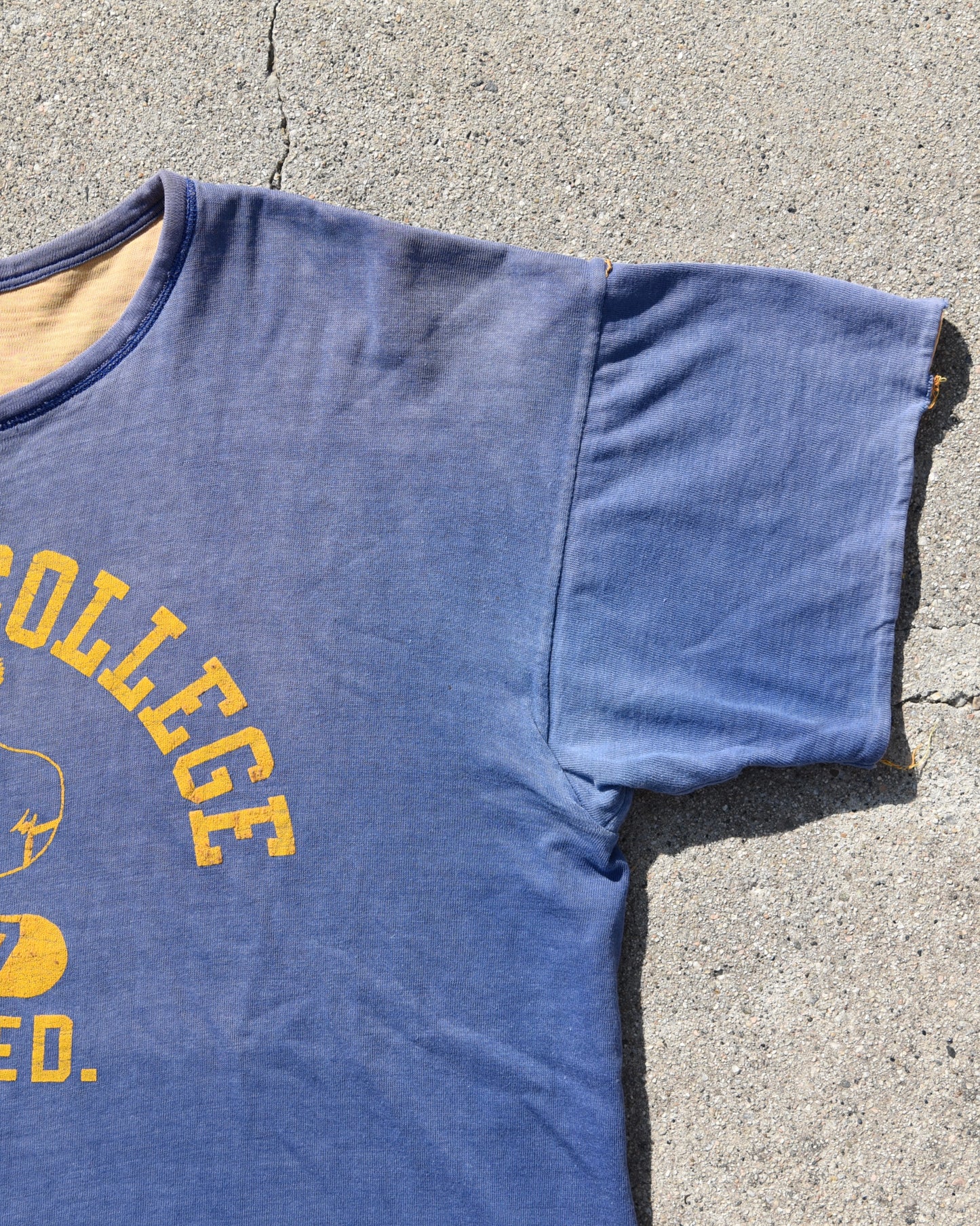 1950s Phoenix College Phys Ed Double Face Tshirt