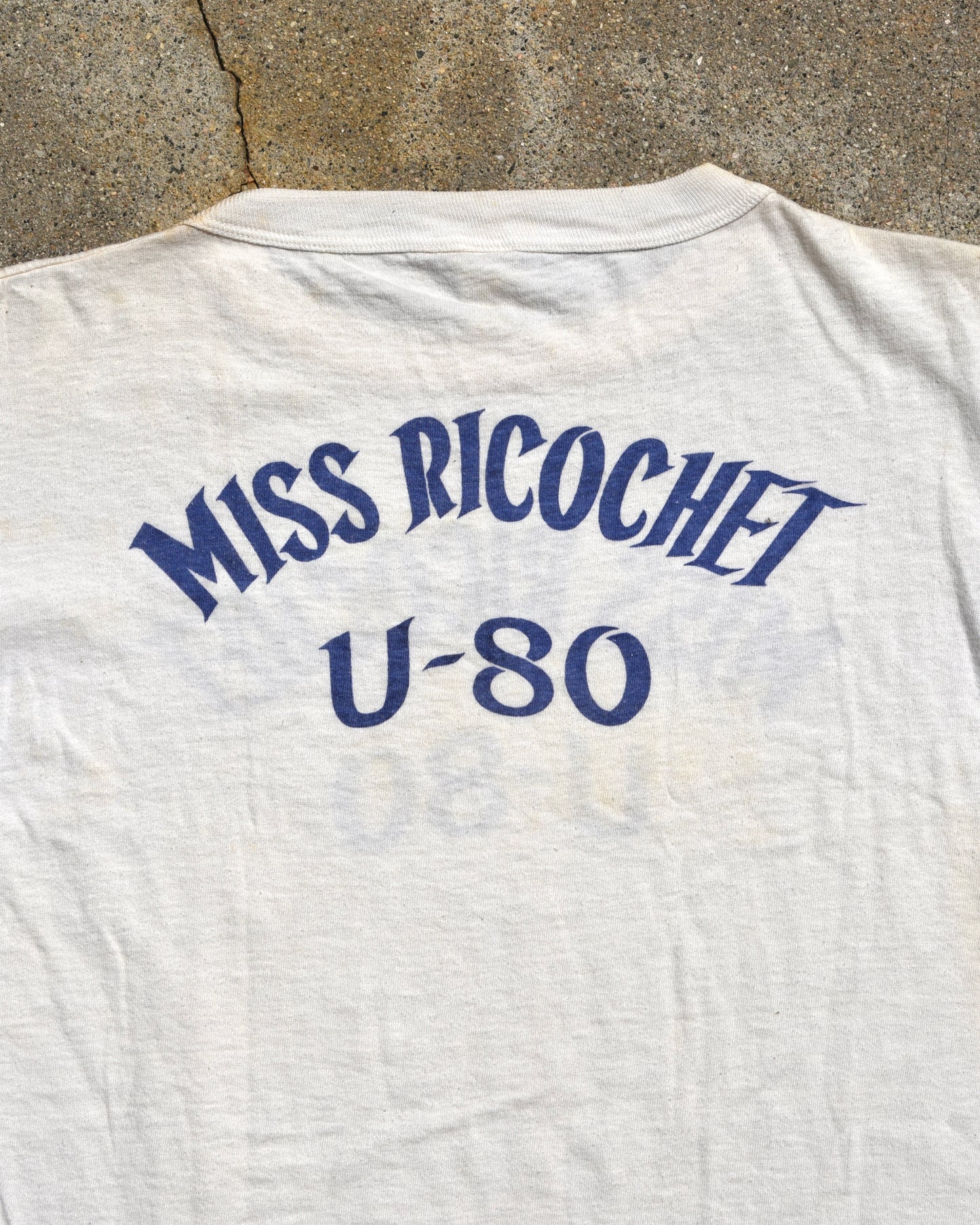 1950s Miss Ricochet Boat Racing Tshirt