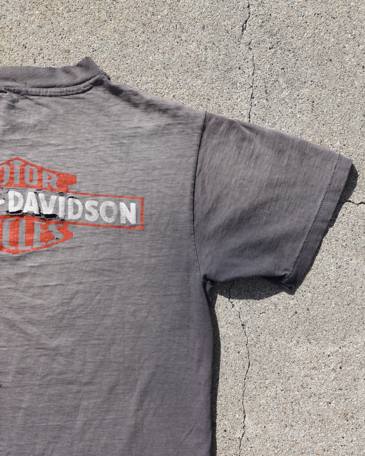 1970s Sun Faded Mr. Hawgs Harley Tshirt