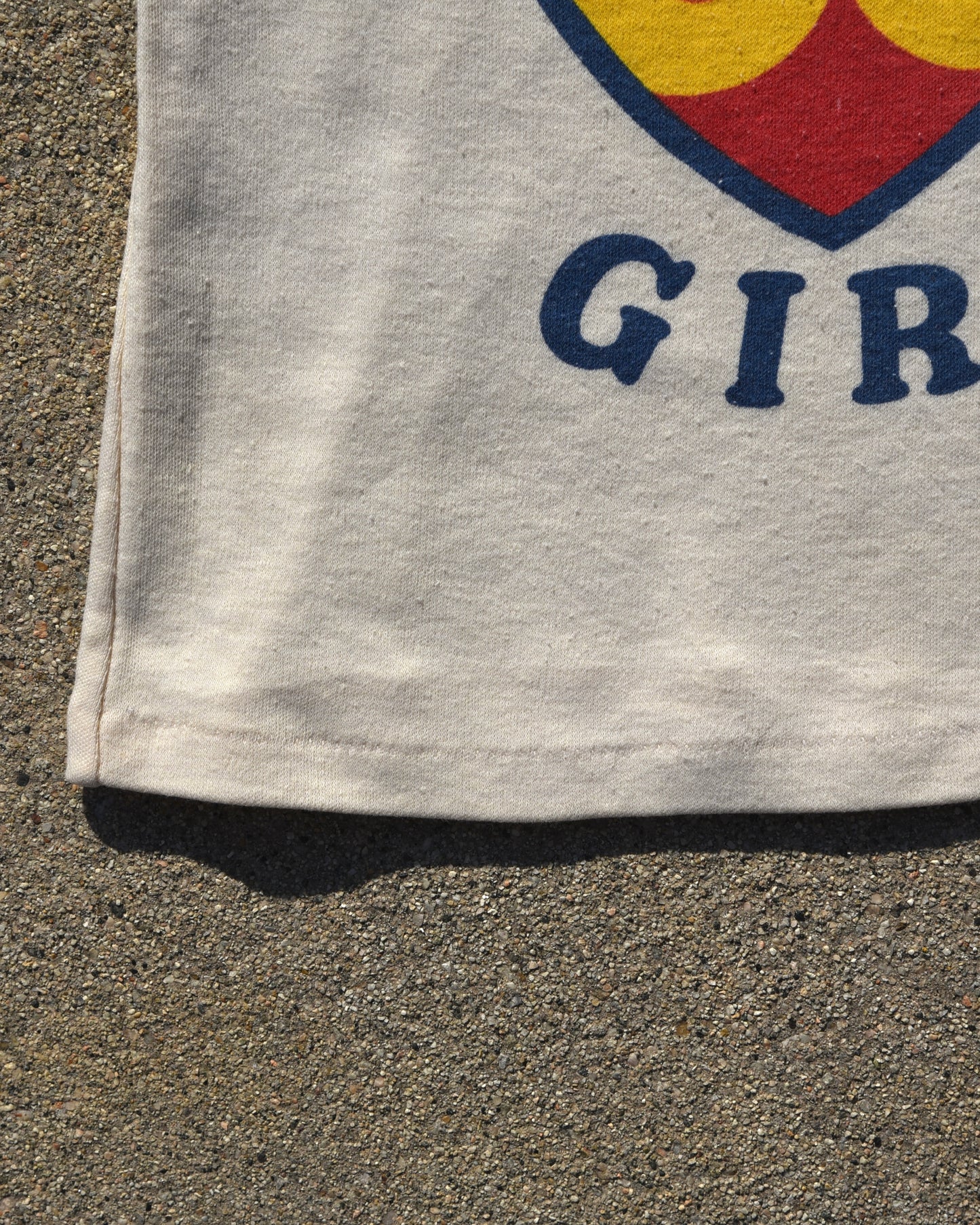 1970s Super Girl Baby Tshirt