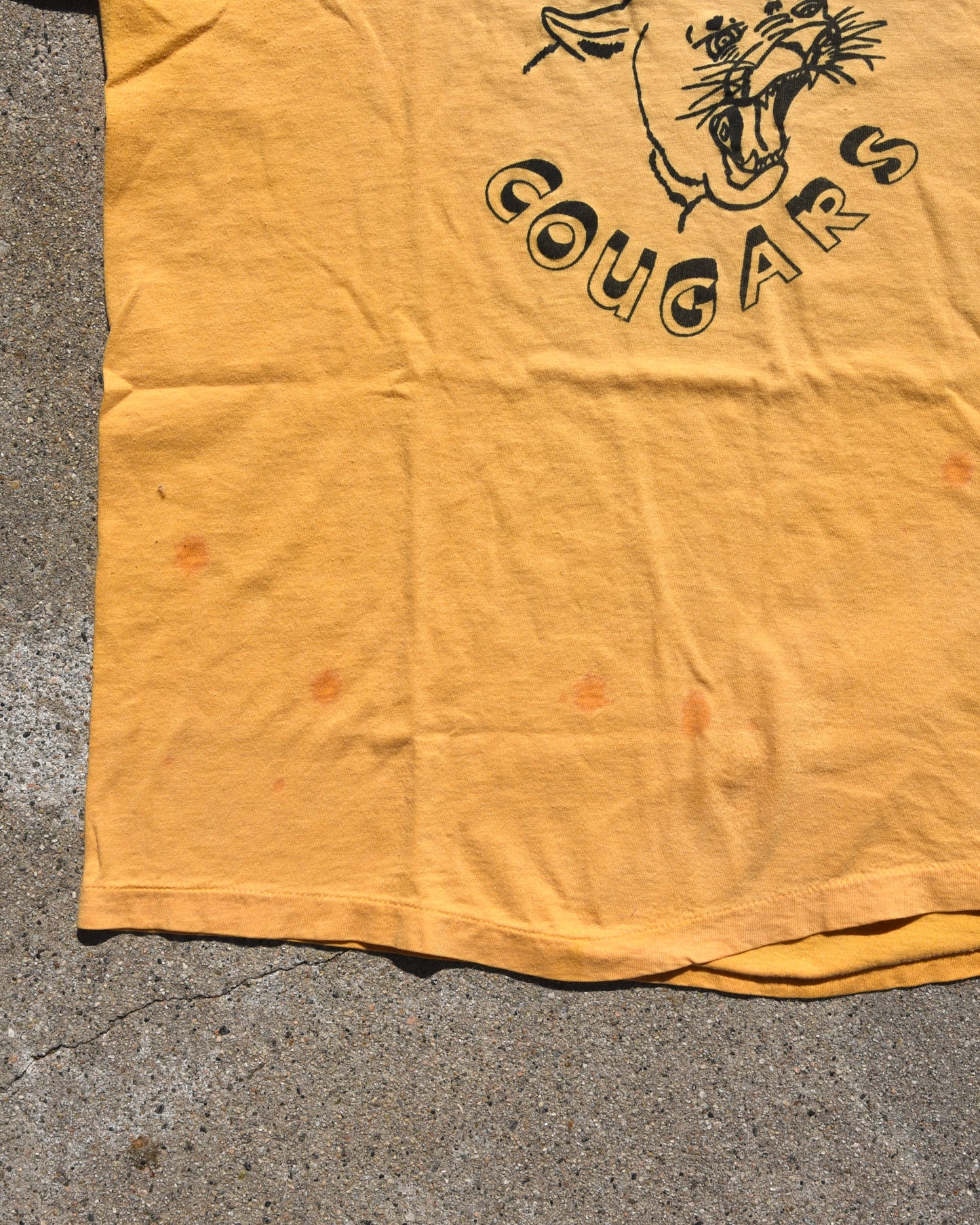 1970s Sun Faded Casita Cougars Tshirt