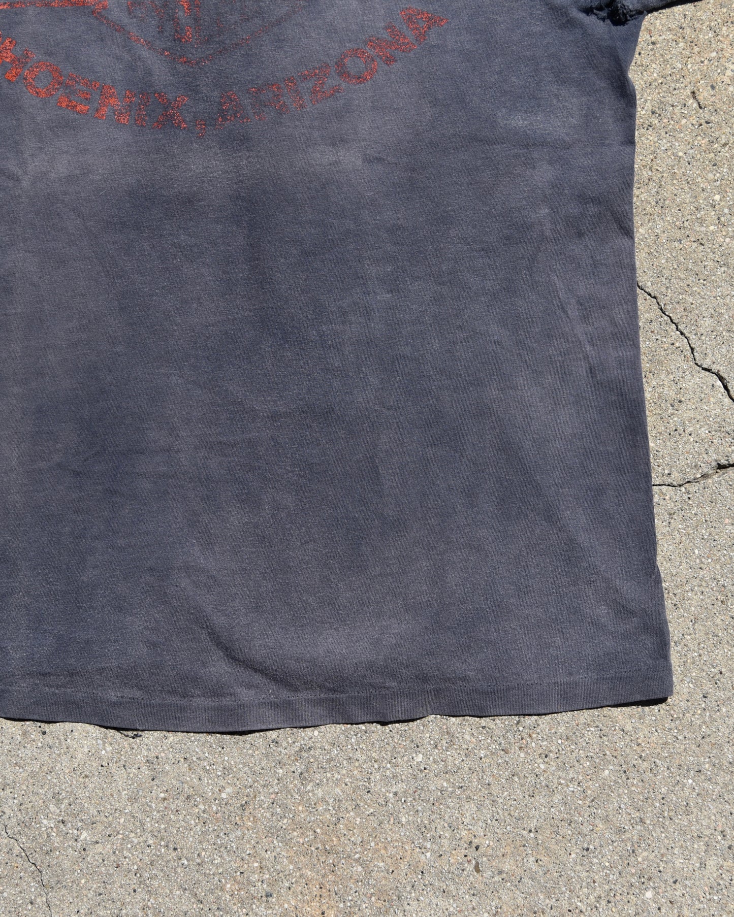 1980s Sun Faded Live To Ride Harley Davidson Tshirt