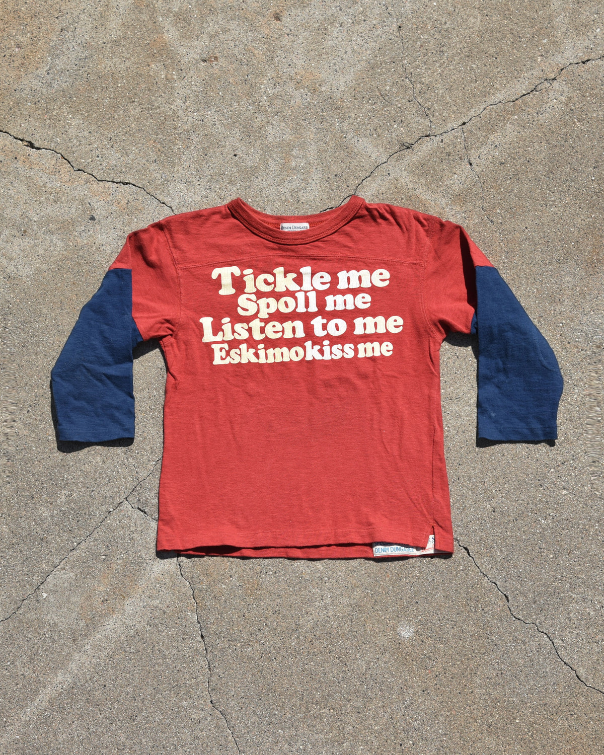 Denim Dungaree Tickle Me Tshirt