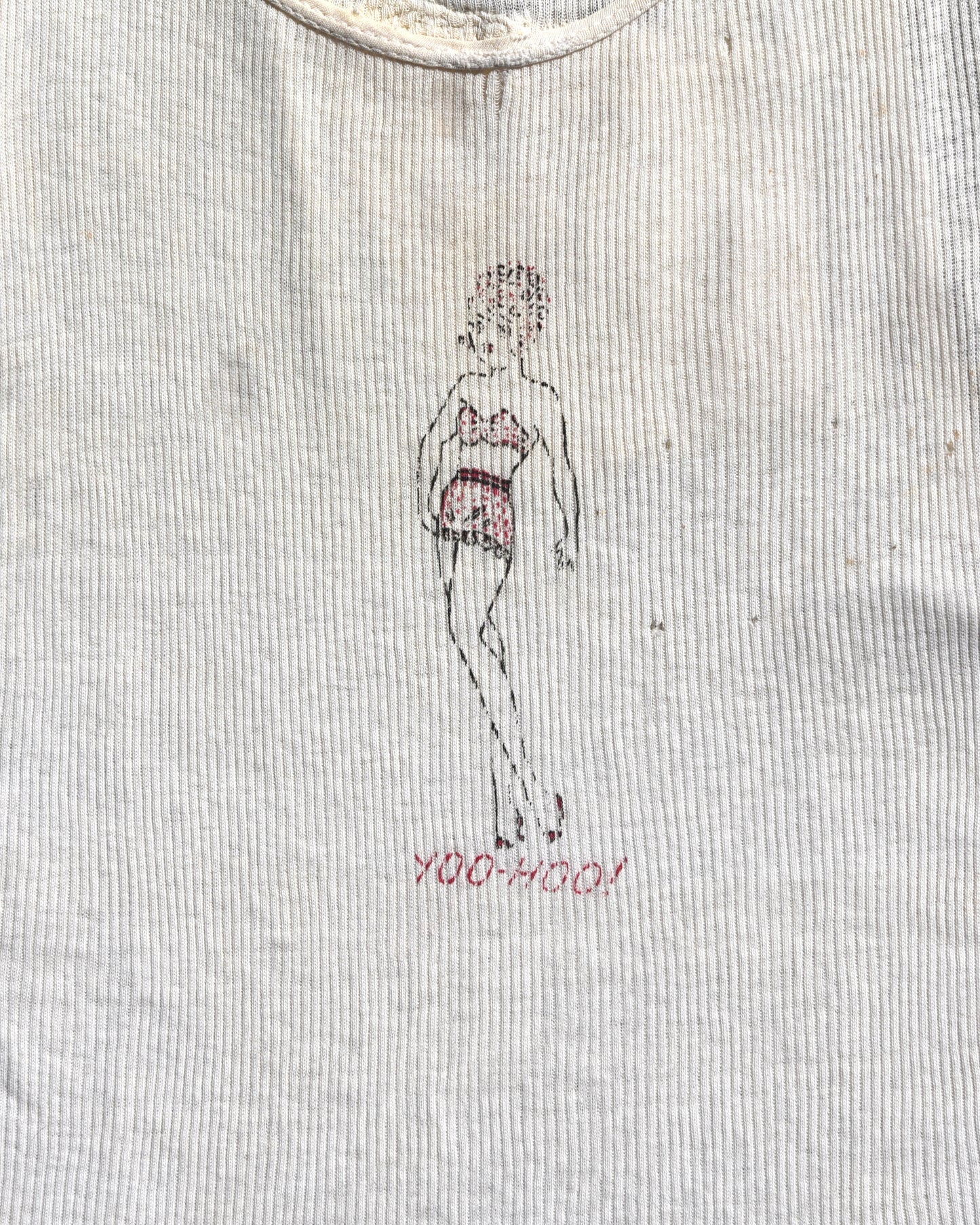 1960s Yoo-Hoo! Stenciled Tank Top