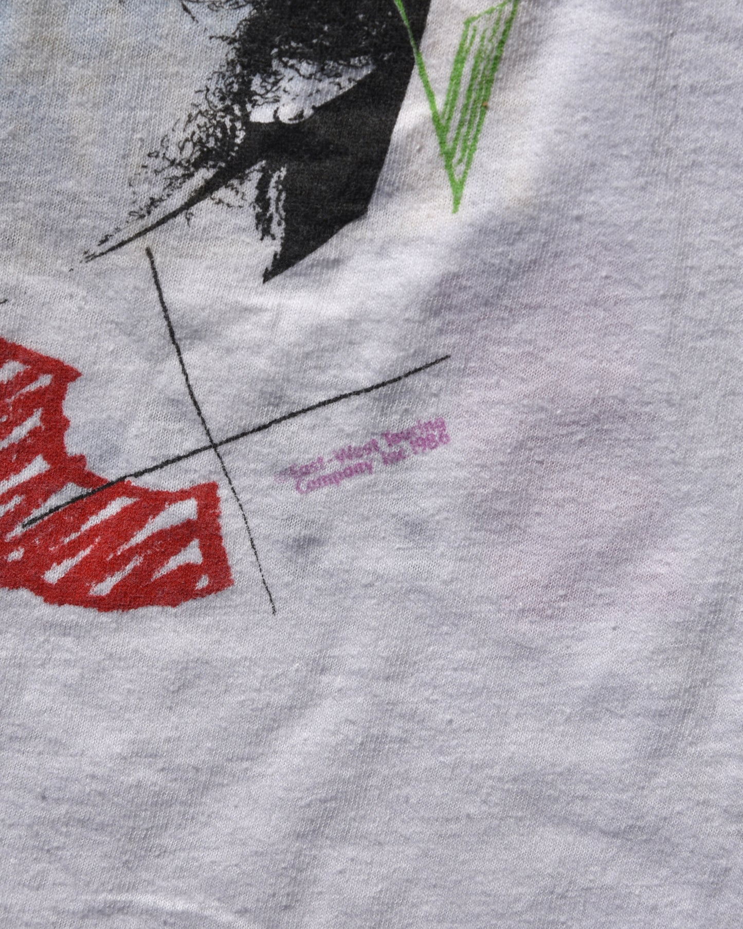 1986 Bob Dylan x Tom Petty and The Heartbreakers Alone Together True Confessions Tour Tshirt