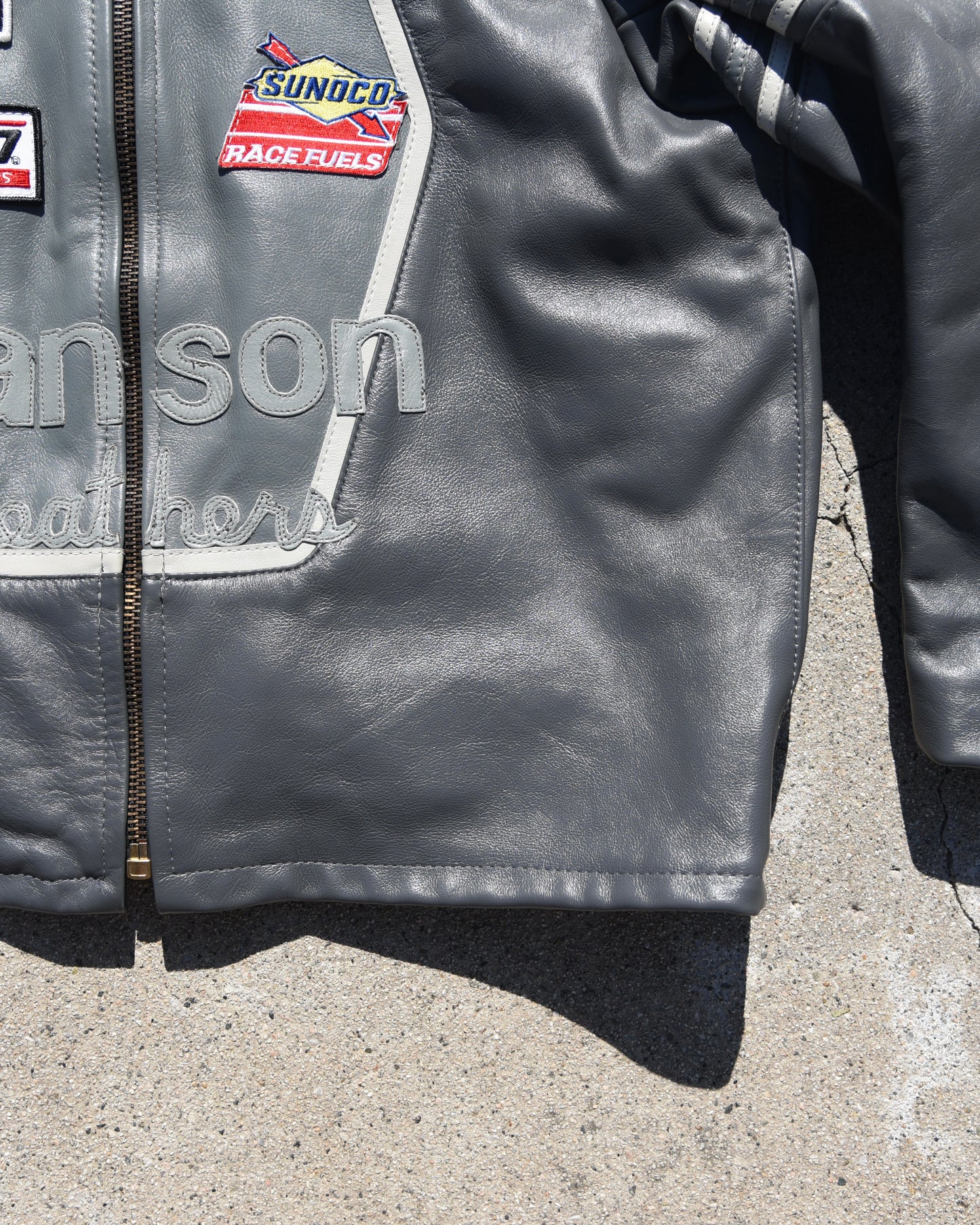 1990s Vanson Leathers One Star Motorcycle Jacket