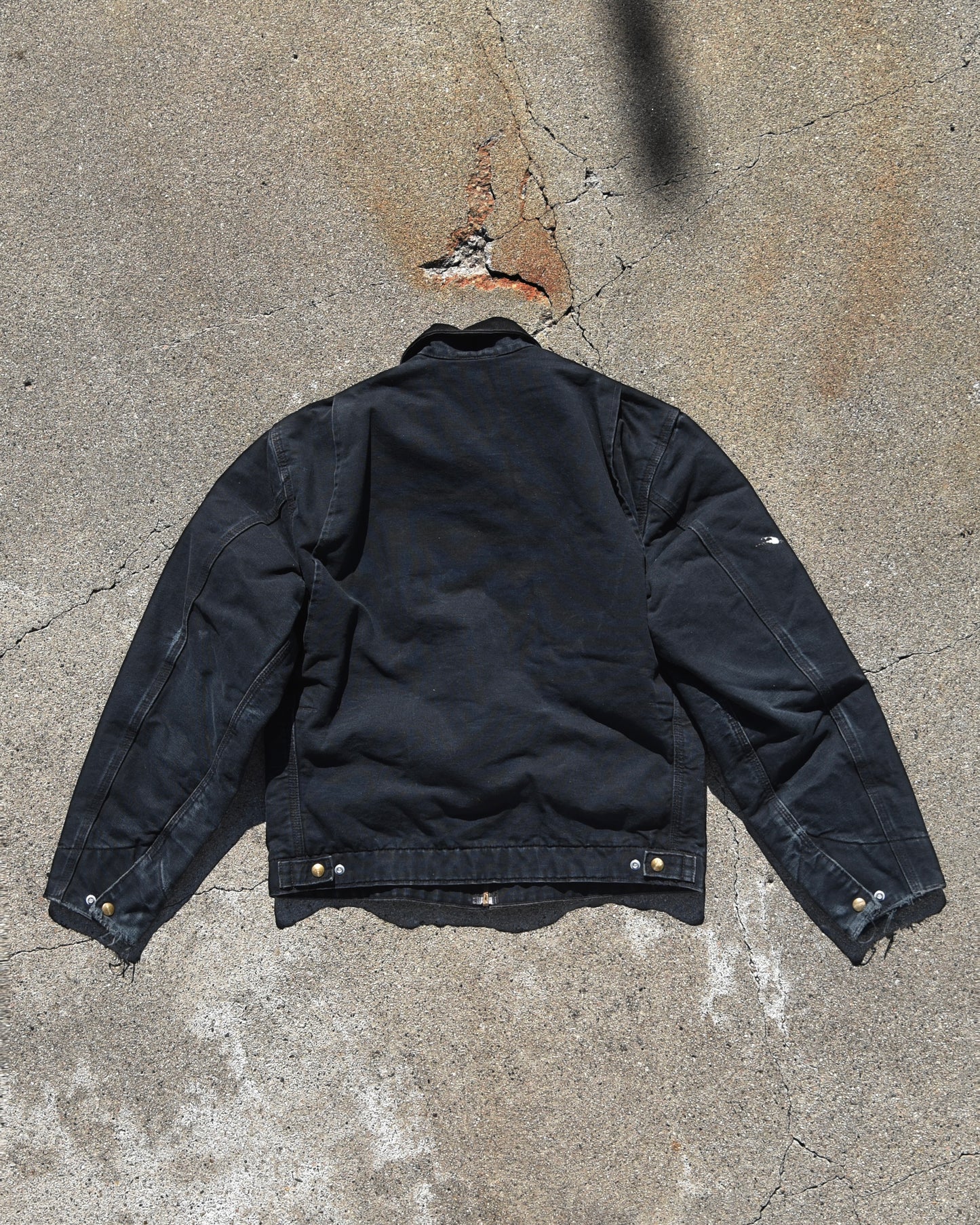 Carhartt J001 BLK Detroit Jacket - Medium
