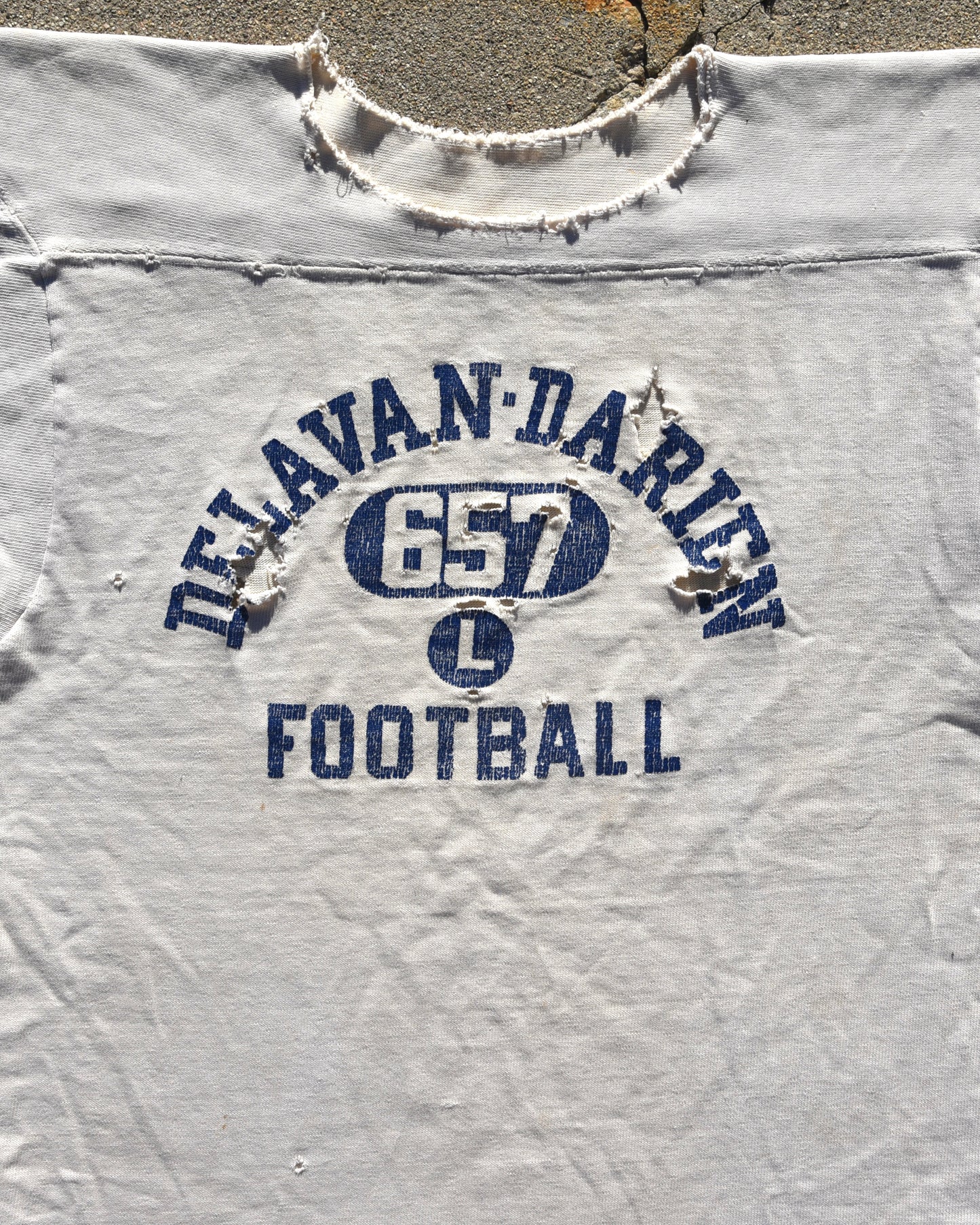 1960s Champion Delavan Darien Football Practice Jersey