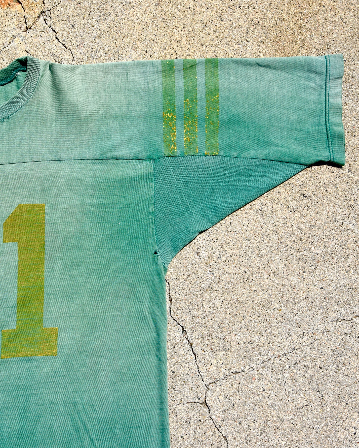 1950s Sun Faded Football Jersey