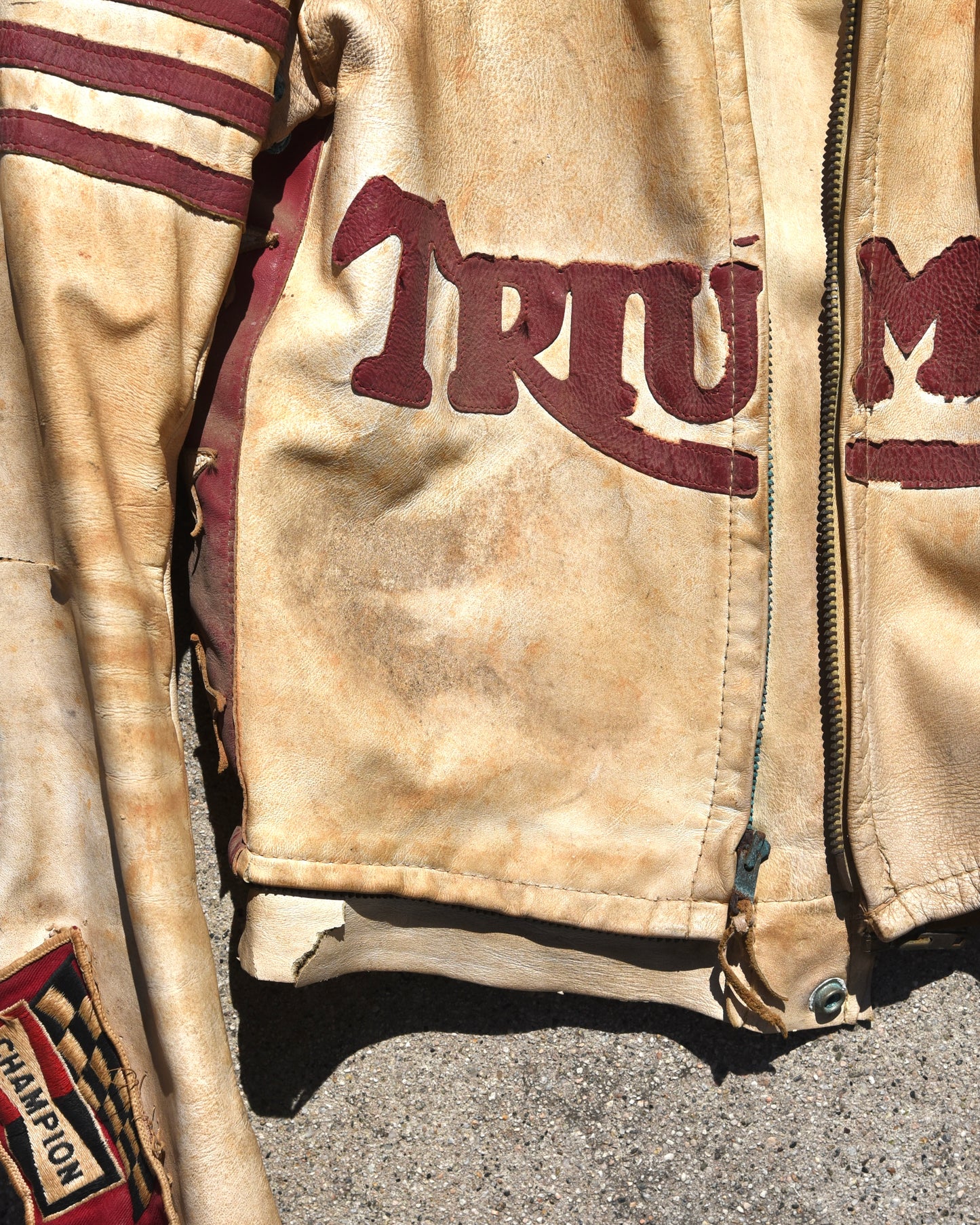 1960s Triumph Motorcycle Racing Jacket & Pants