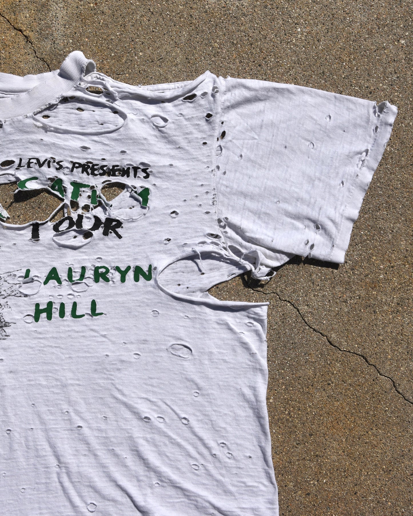 1990s Thrashed The Miseducation of Lauryn Hill Tour Tshirt