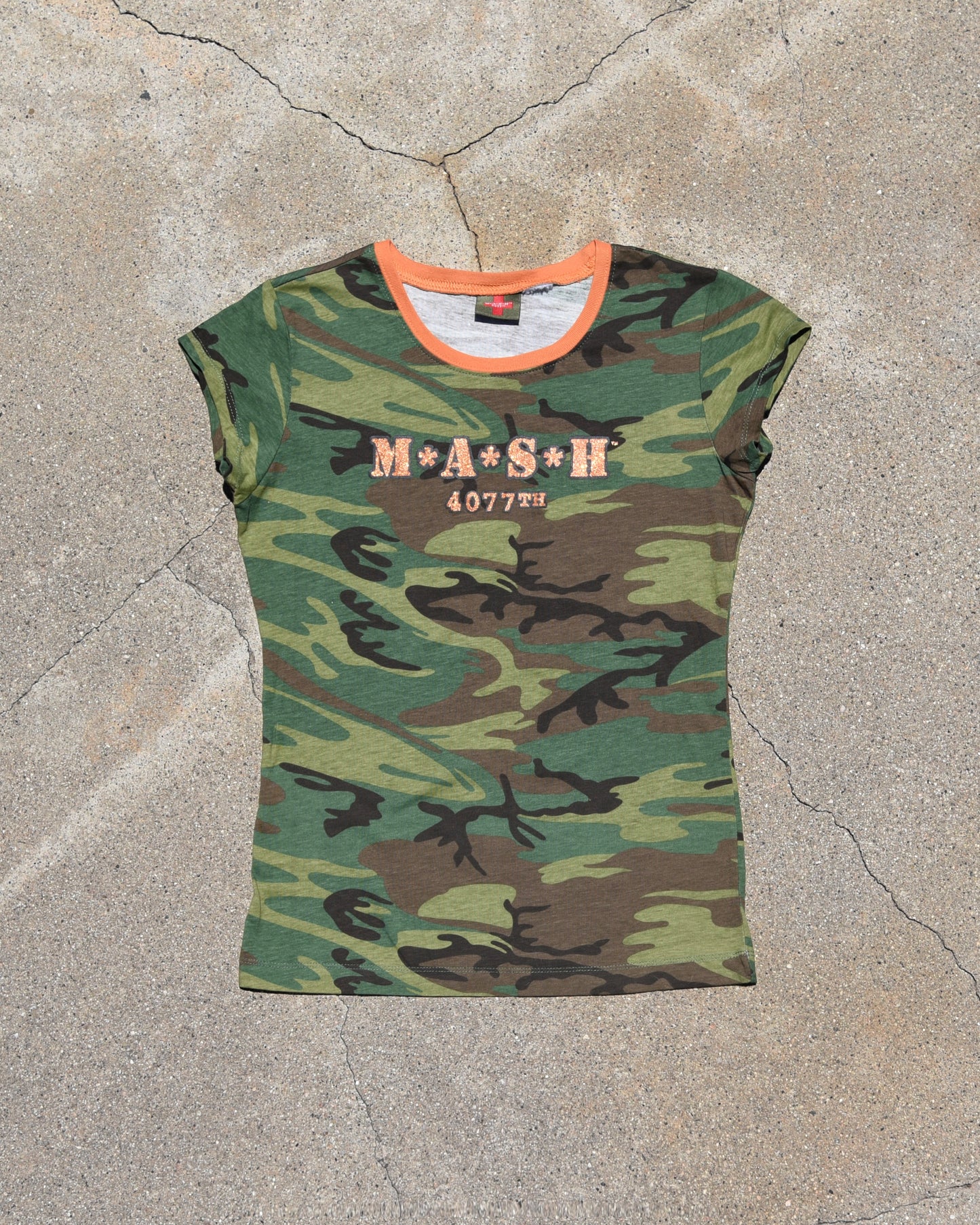 1990s MASH Camo Femme Tshirt