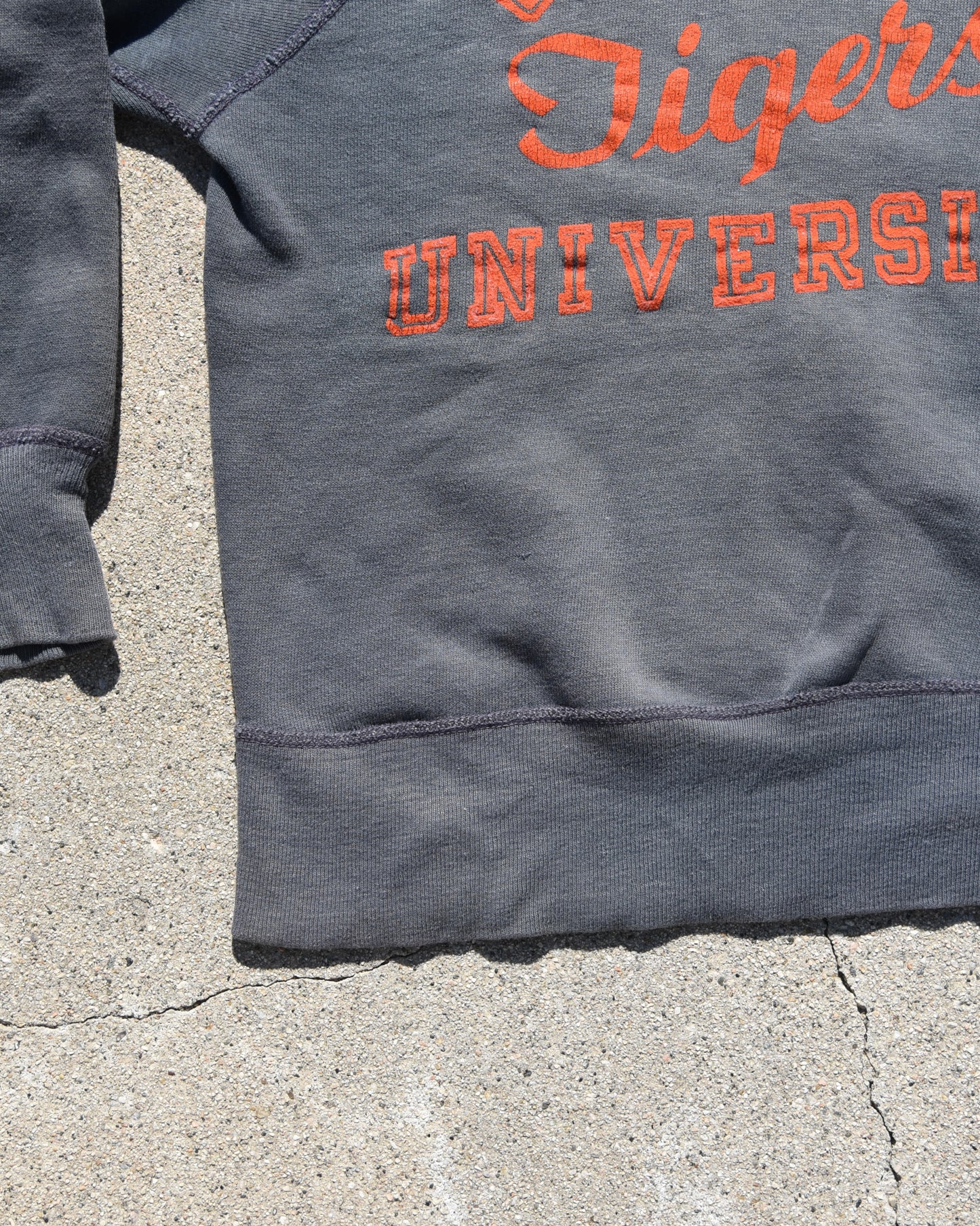 1950s Champion Clemson Tigers University Sweatshirt
