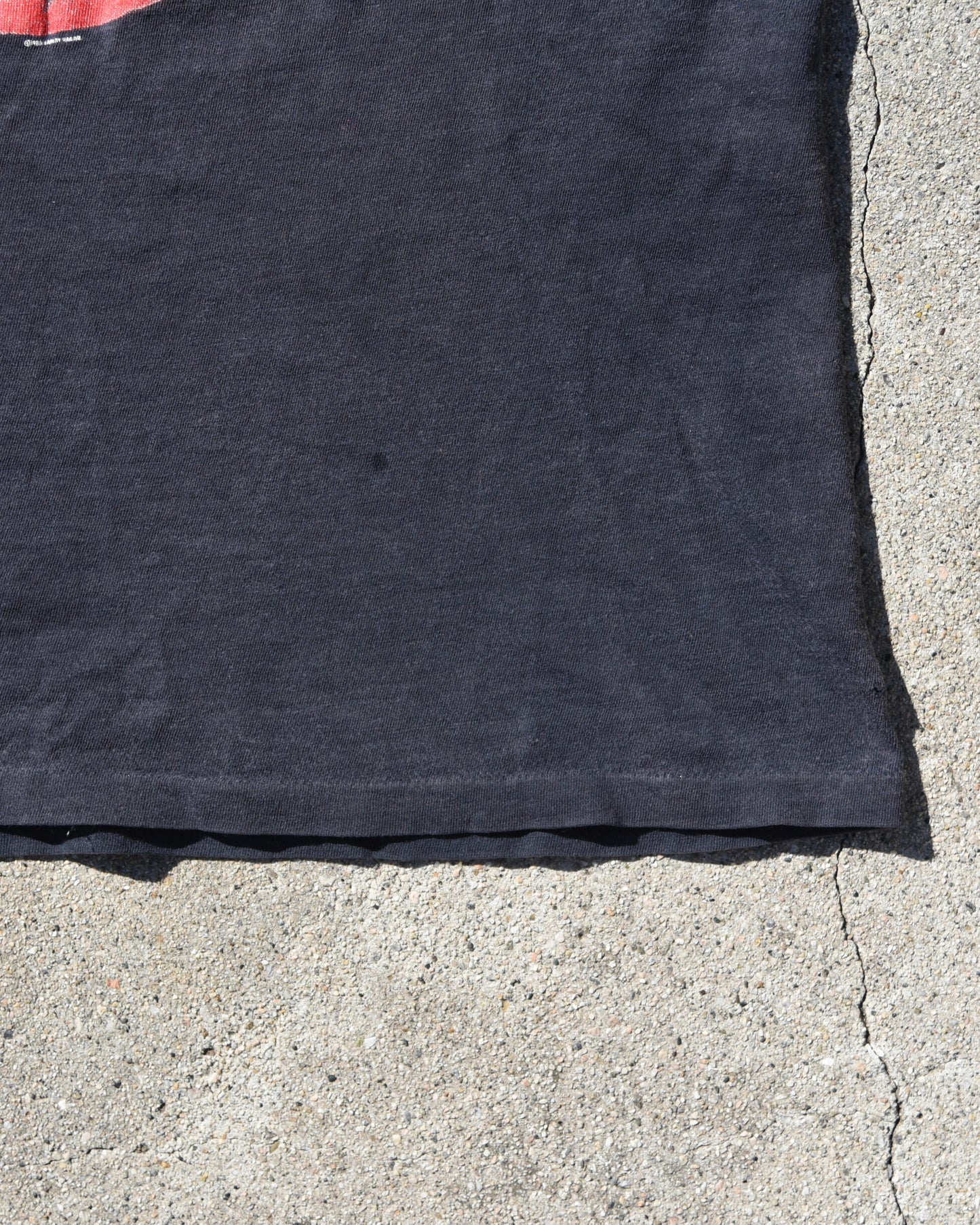 1983 Sammy Hagar Vintage Lips Tshirt Sun Faded