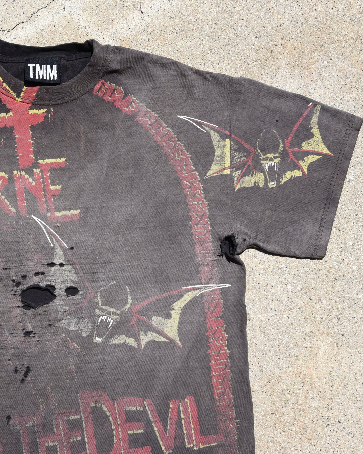 1990s Sun Faded Ozzy Osbourne Tshirt