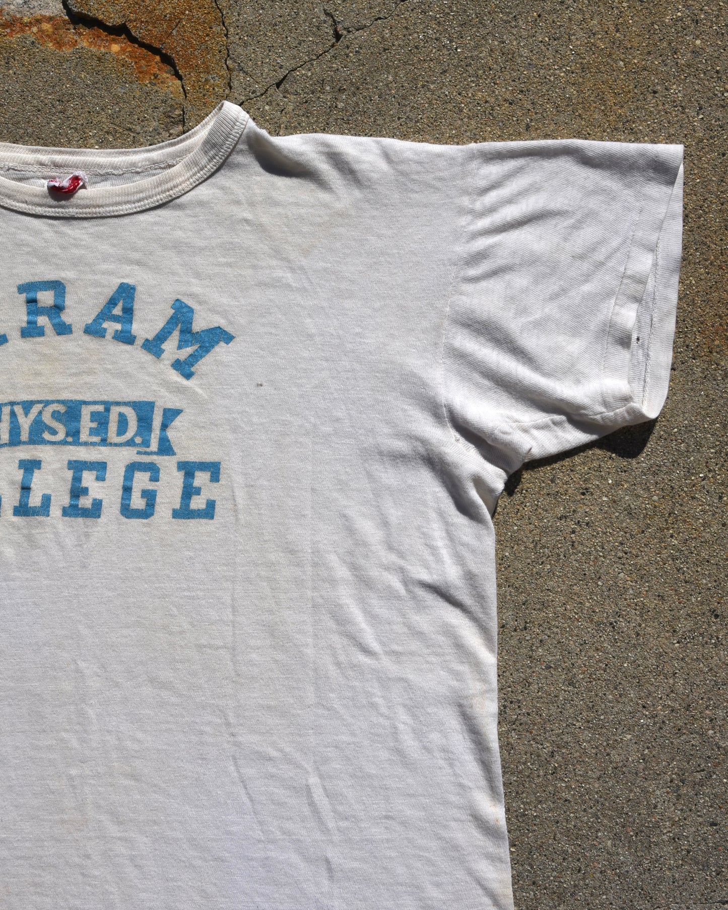 1950s Hiram College Phys Ed Tshirt